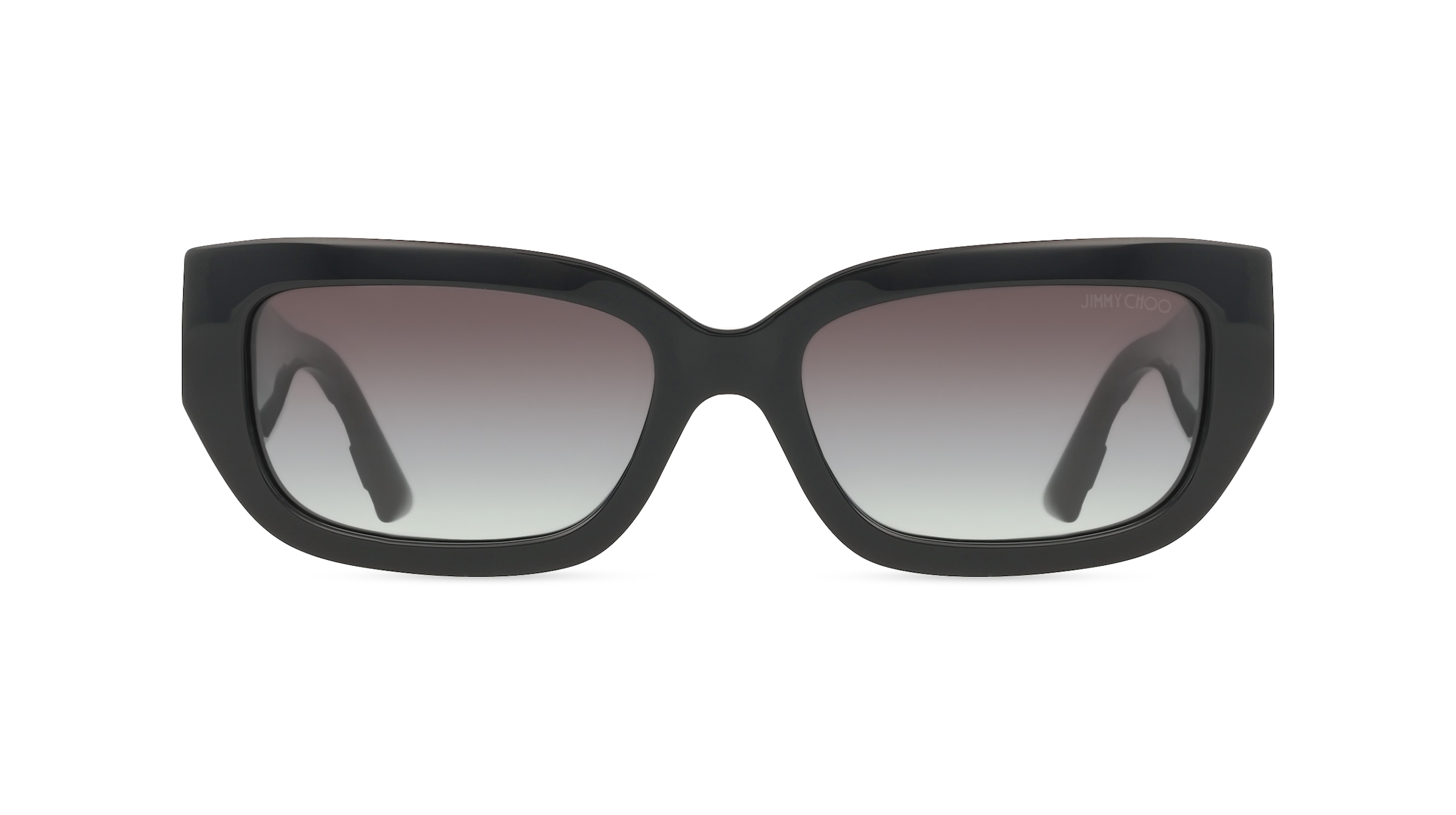 Jimmy Choo JC5017 Damen-Sonnenbrille Vollrand Quadratisch Acetat-Gestell, schwarz