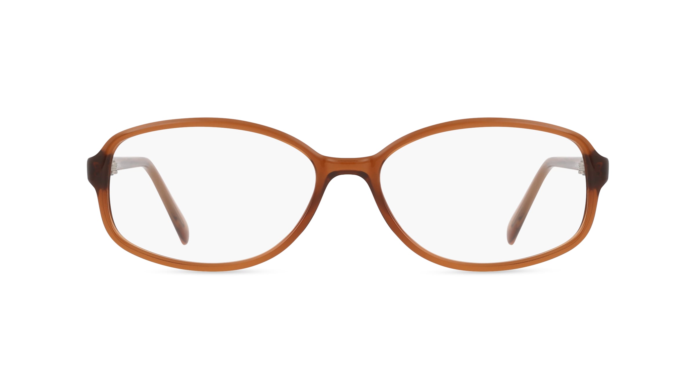 Fielmann MC 590 CL Damen-Brille inkl. Gläser Vollrand Quadratisch Propionat-Gestell 52/14/130, Braun