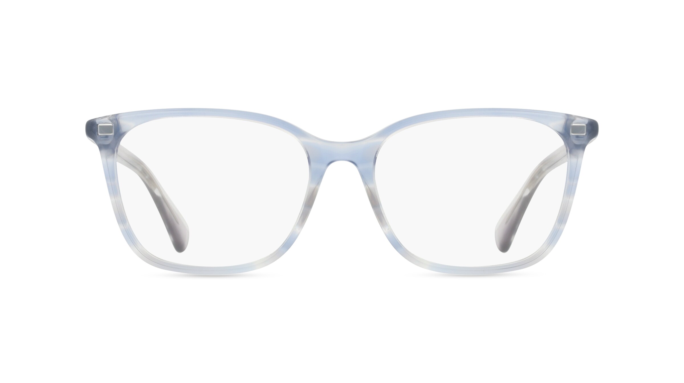 Ralph RA7142 Damen-Brille inkl. Gläser Vollrand Eckig Acetat-Gestell 54mm/17mm/145mm, transparent