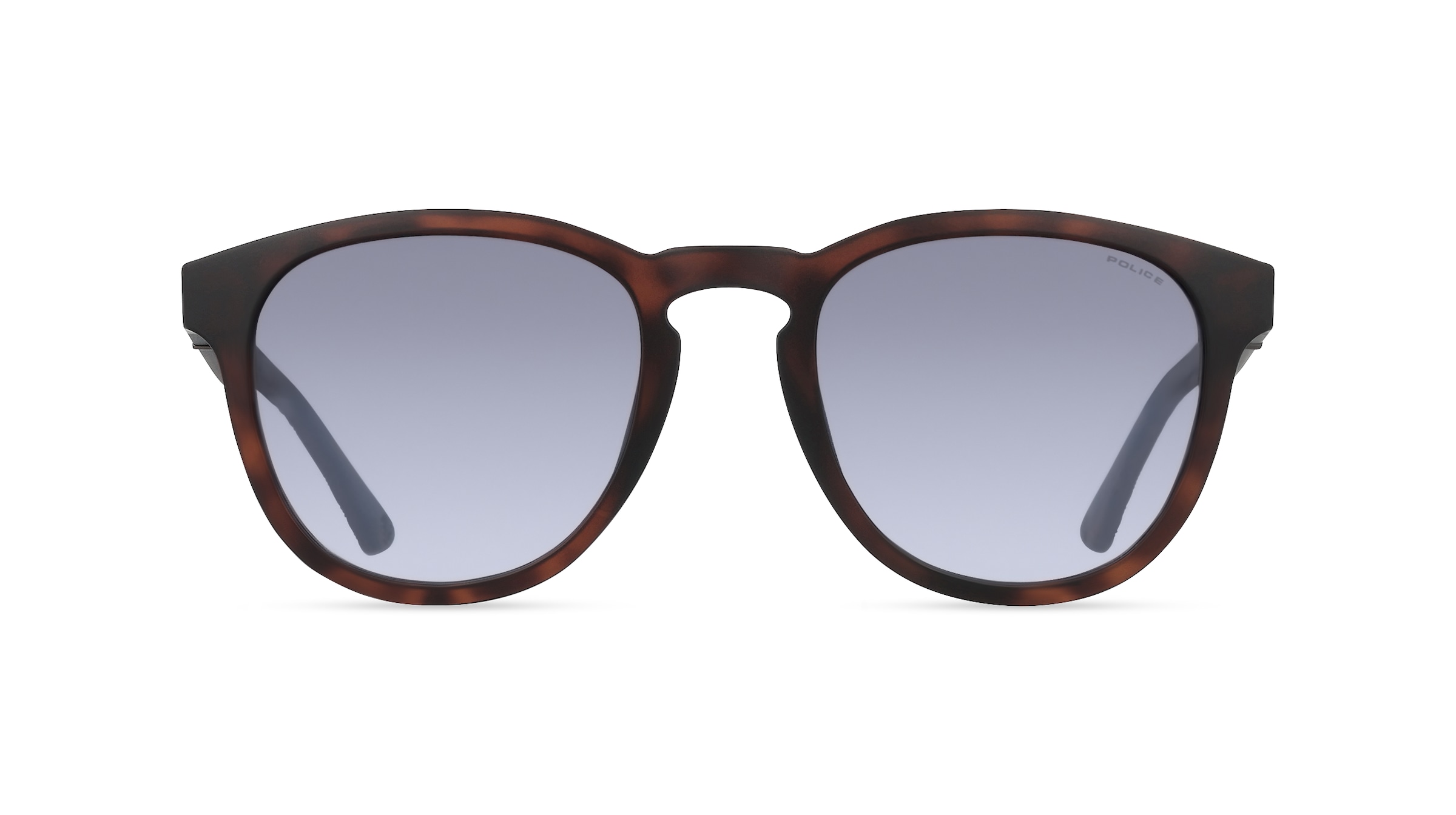 Police POISPLF60V Herren-Sonnenbrille Vollrand Panto Kunststoff-Gestell, braun