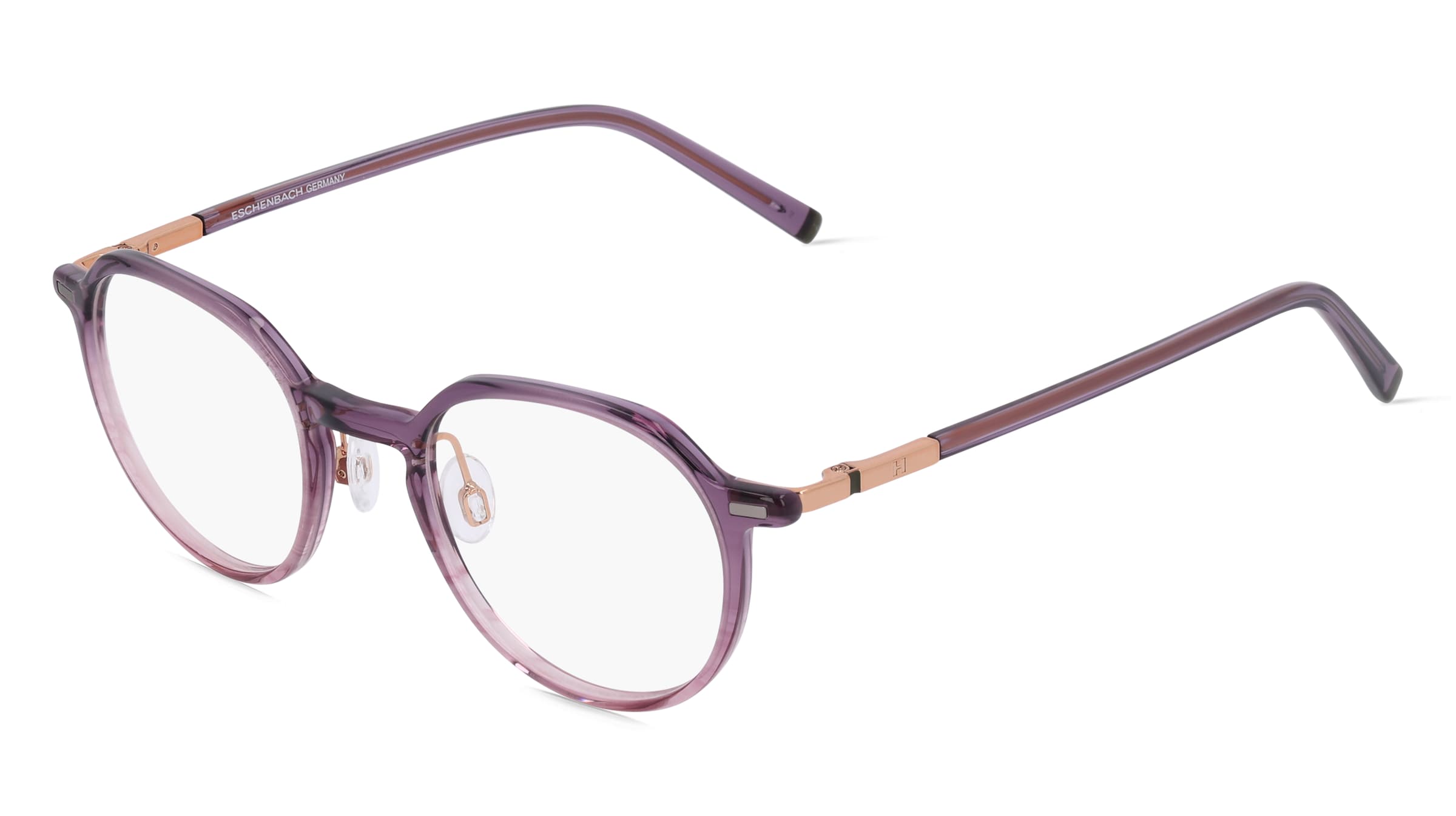 Humphrey’s eyewear 581121 Herren-Brille inkl. Gläser Vollrand Quadratisch Kunststoff-Gestell 47/21/140, Pink