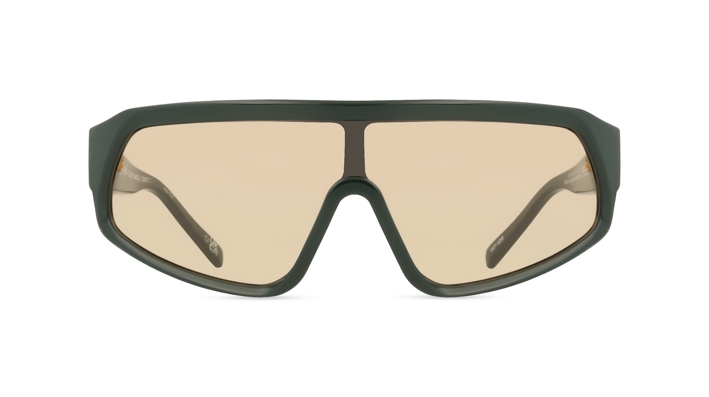 Le Specs LSU2429734 Herren-Sonnenbrille Vollrand Monoscheibe Kunststoff-Gestell, grün