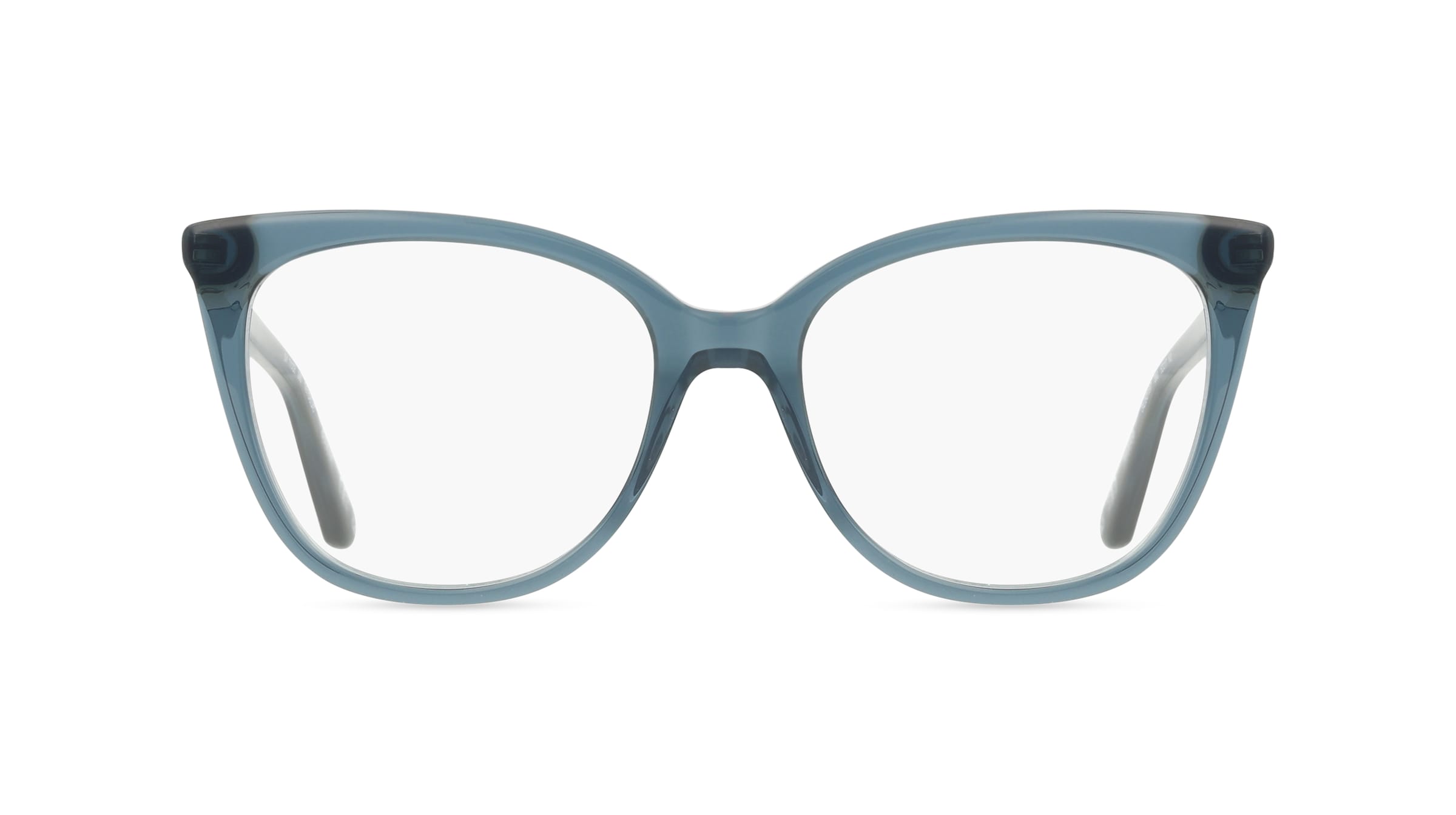 Guess GU50197 Damen-Brille inkl. Gläser Vollrand Eckig Acetat-Gestell 52mm/17mm/140mm, blau