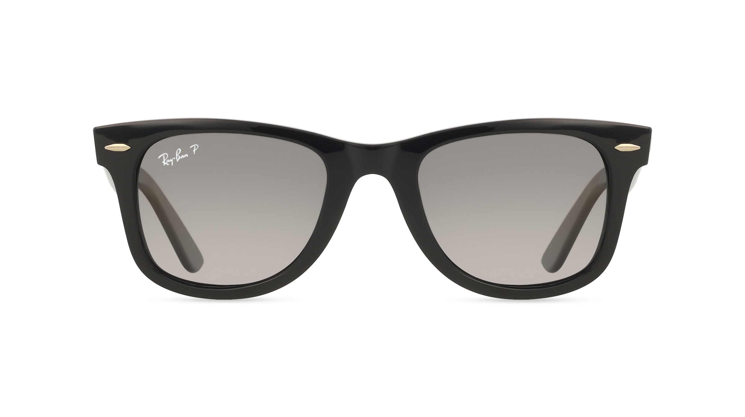 Ray-Ban 0RB4340 WAYFARER Unisex-Sonnenbrille Vollrand Quadratisch Kunststoff-Gestell, Schwarz