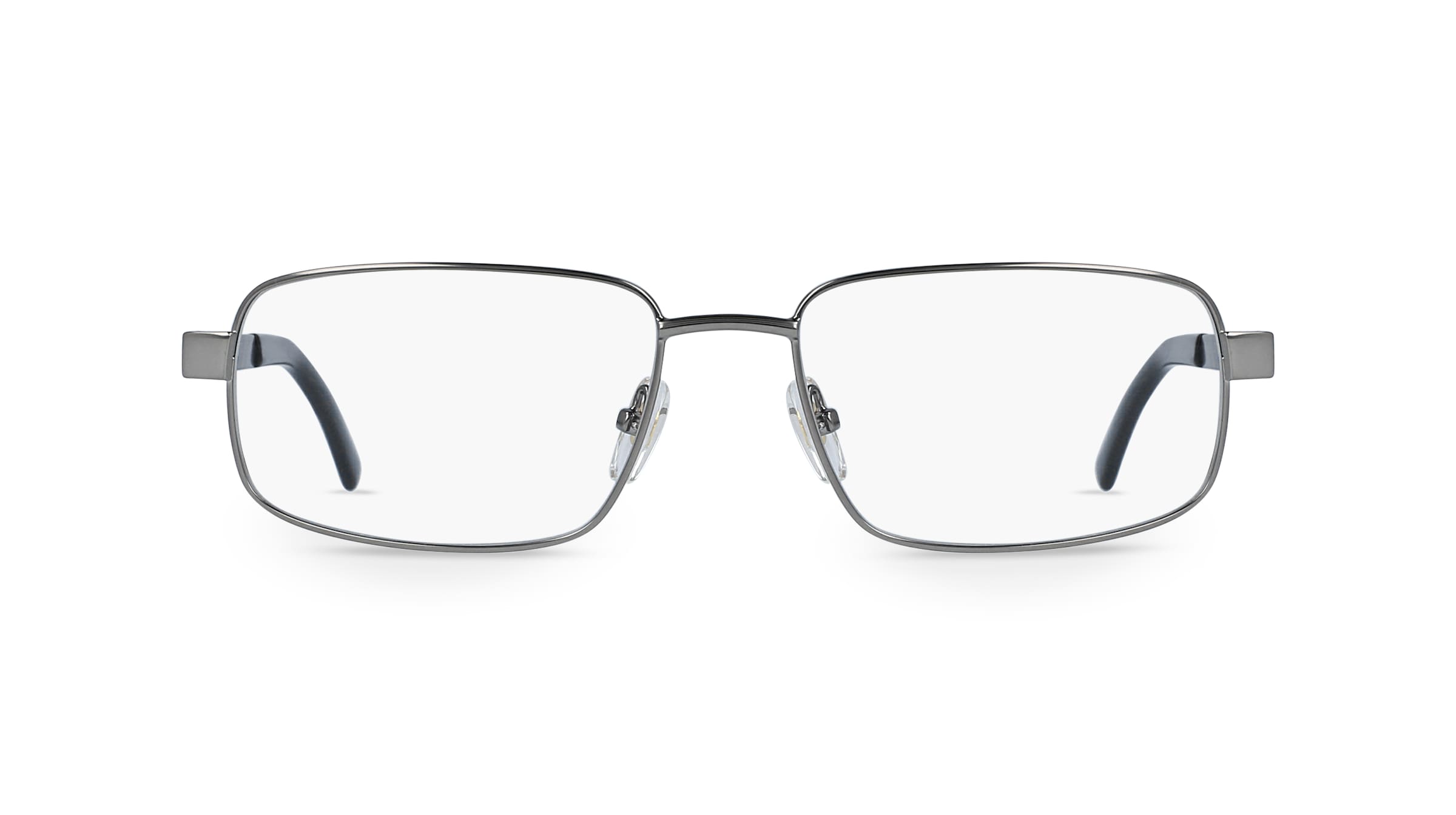 Fielmann OPH 9769 FLEX CL Herren-Brille inkl. Gläser Vollrand Eckig Metall-Gestell 54mm/17mm/140mm, grau