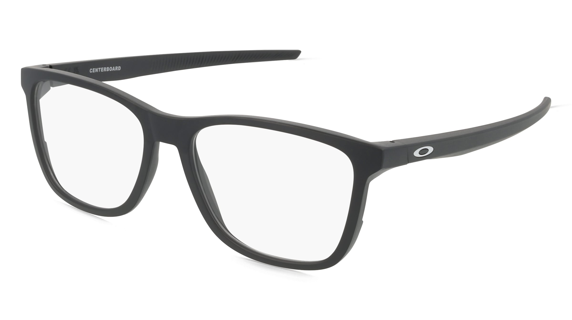 Oakley OX8163 Herren-Brille inkl. Gläser Vollrand Rund Kunststoff-Gestell 55/17/141, Schwarz