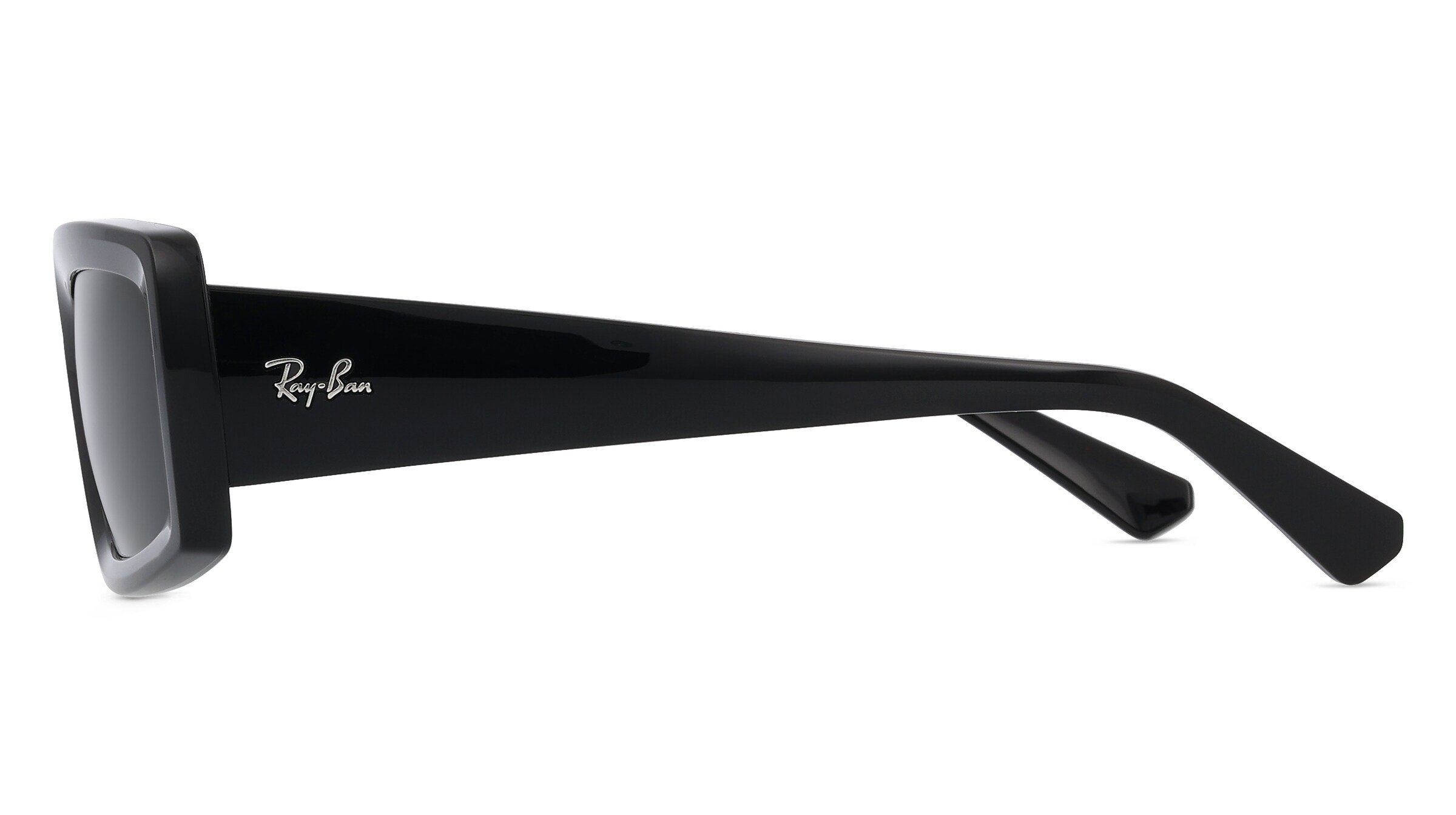 Thumbnail - Ray-Ban RB4395 Unisex-Sonnenbrille Vollrand Eckig Bio-Kunststoff-Gestell, schwarz