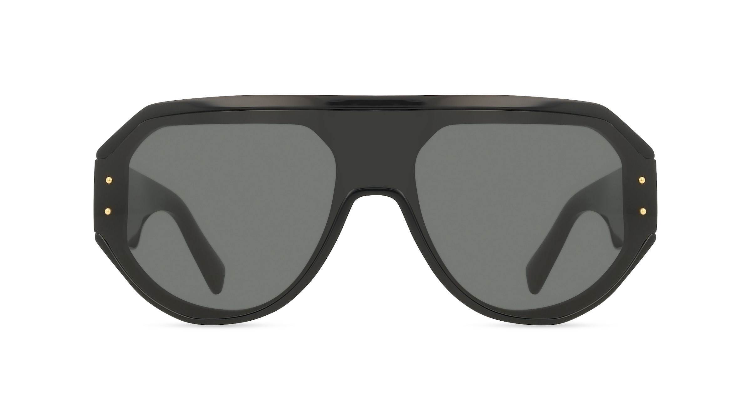 Dolce&Gabbana DG4481 Herren-Sonnenbrille Vollrand Pilot Acetat-Gestell, schwarz