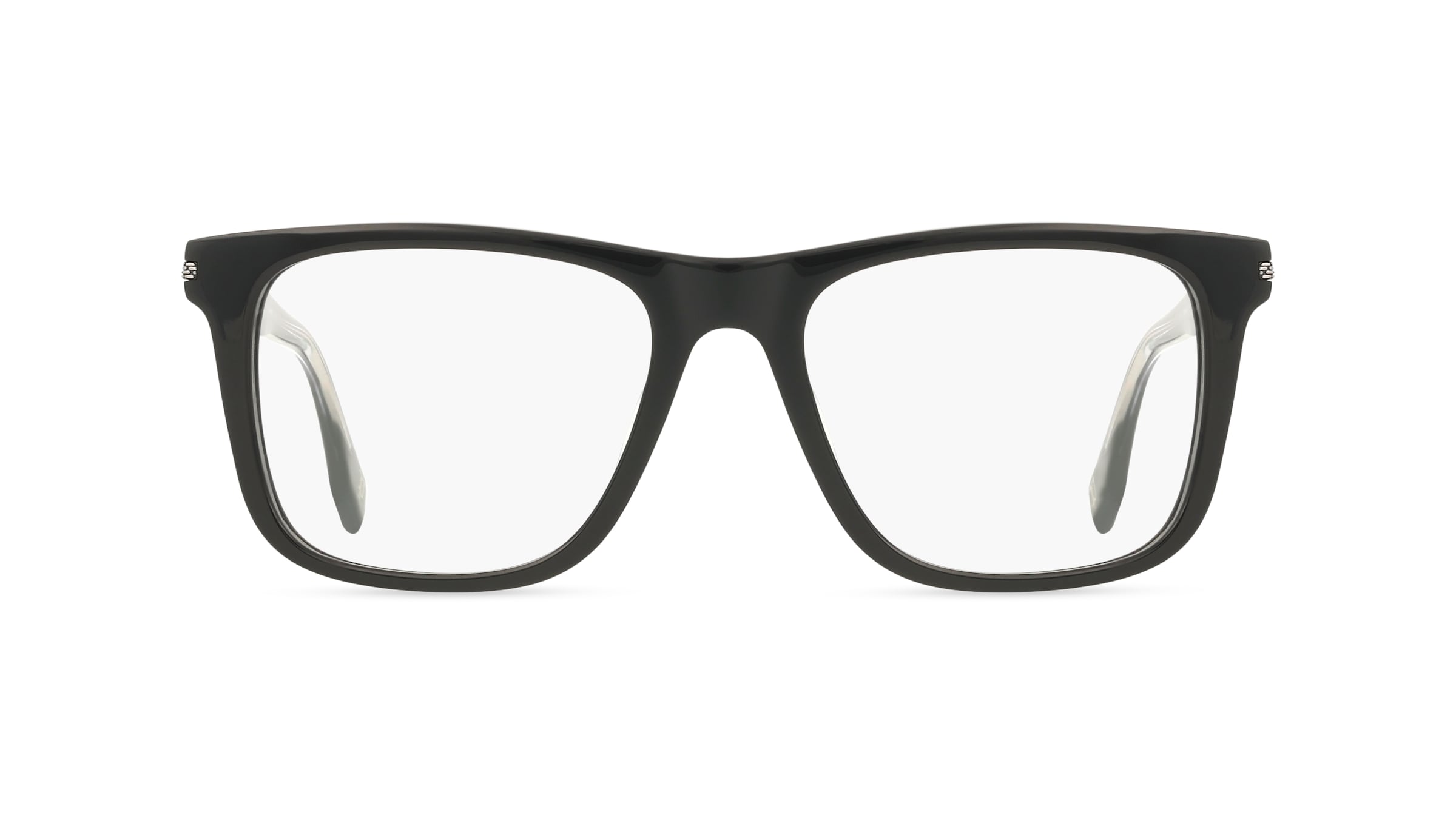 Police VPLR62 Herren-Brille inkl. Gläser Vollrand Quadratisch Kunststoff-Gestell 52/18/150, schwarz