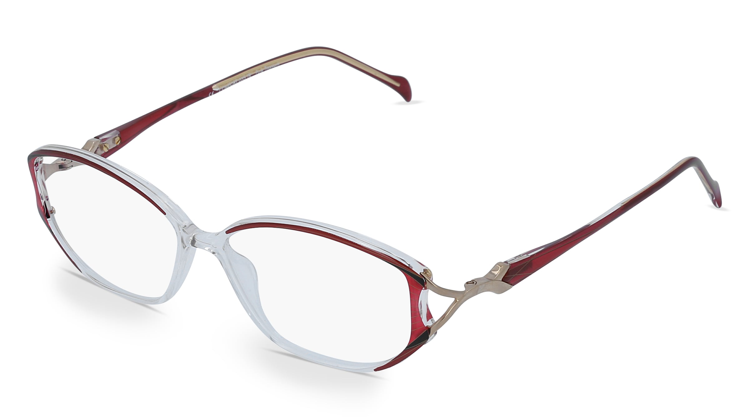 Fielmann COMFORT 035 TR Damen-Brille inkl. Gläser Vollrand Quadratisch TR90-Gestell 52/12/130, Rot