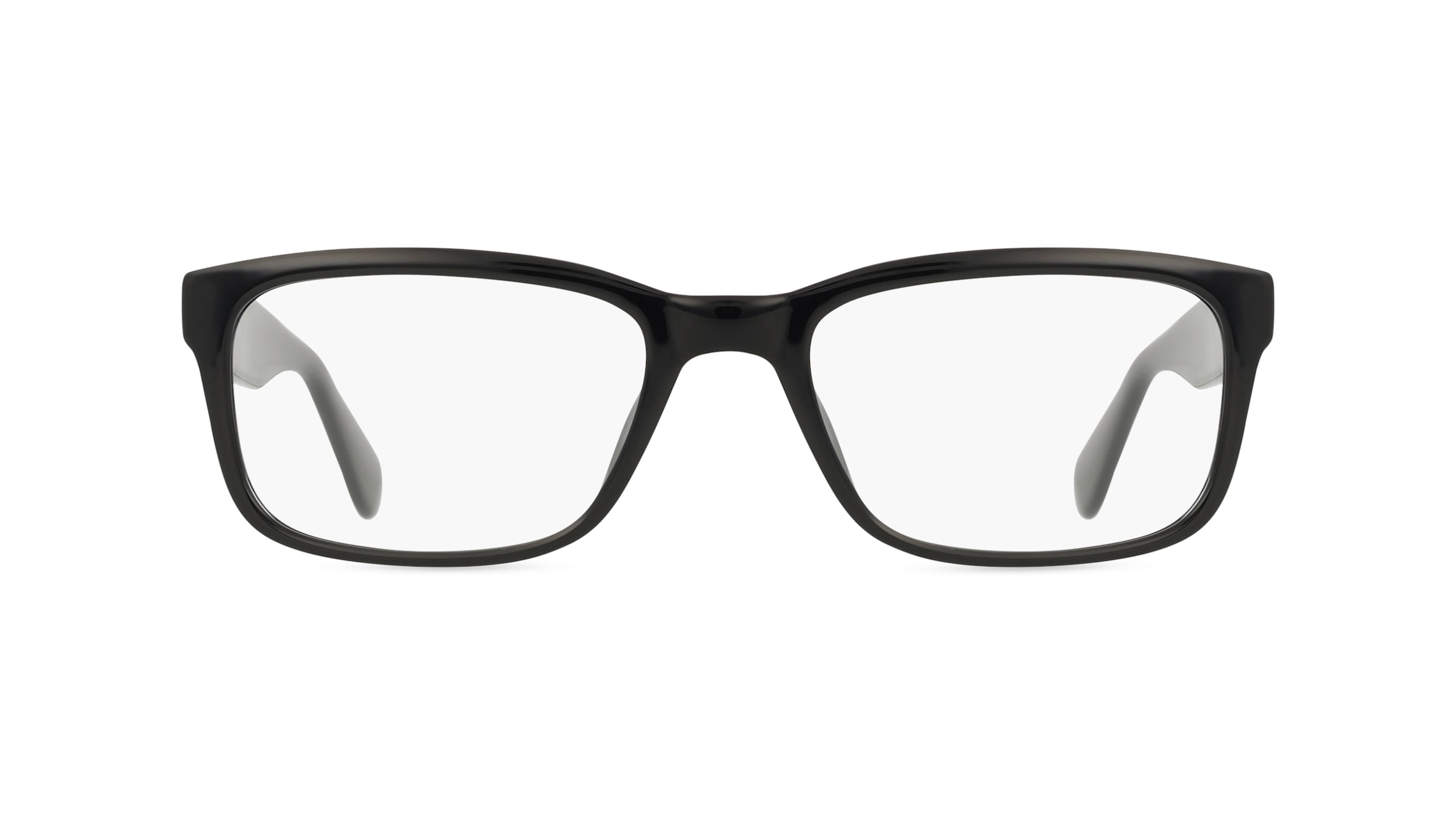 Fielmann MC 614 CL Herren-Brille inkl. Gläser Vollrand Eckig Propionat-Gestell 54mm/20mm/145mm, Schwarz