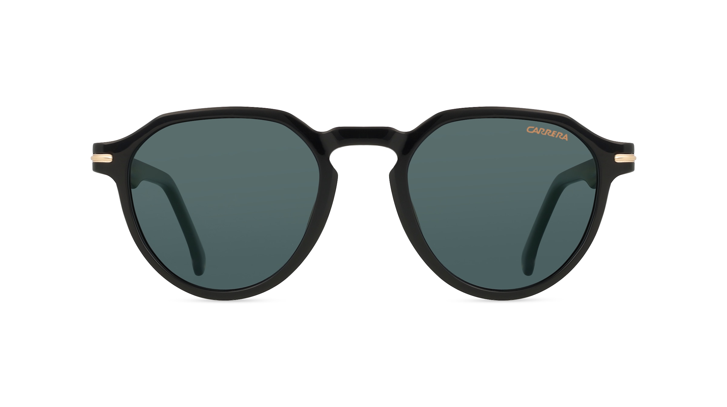 Carrera 314/S Unisex-Sonnenbrille Vollrand Panto Kunststoff-Gestell, schwarz