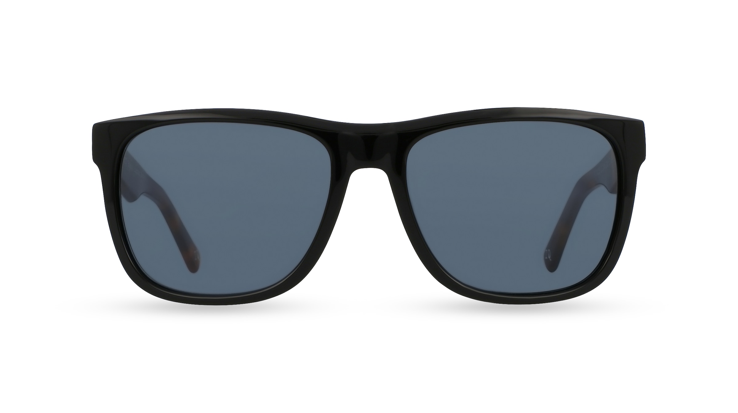 Botaniq -7015 Herren-Sonnenbrille Vollrand Eckig Bio-Acetat-Gestell, schwarz