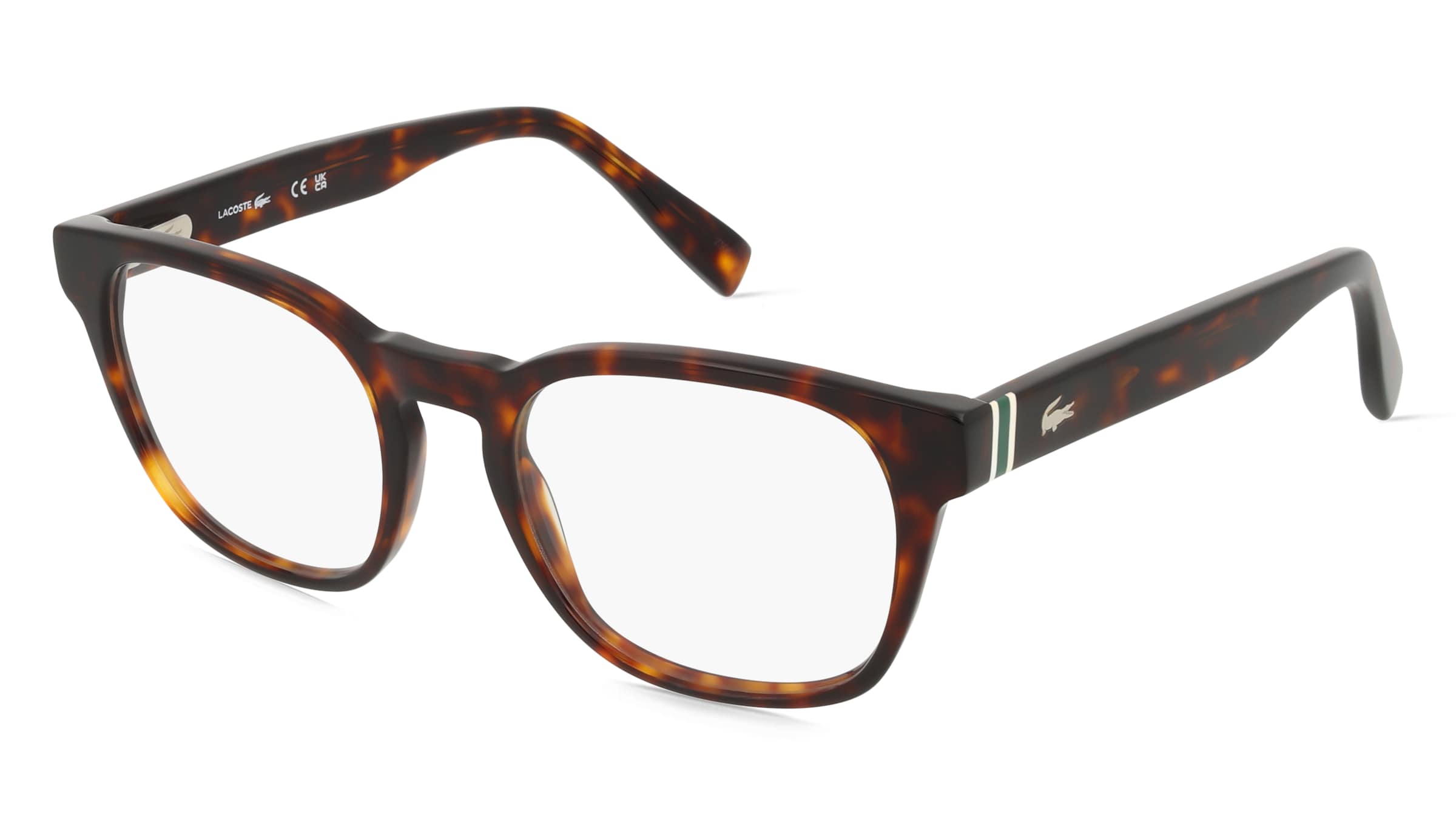 Lacoste L2938 Unisex-Brille inkl. Gläser Vollrand Quadratisch Acetat-Gestell 51/20/145, Braun