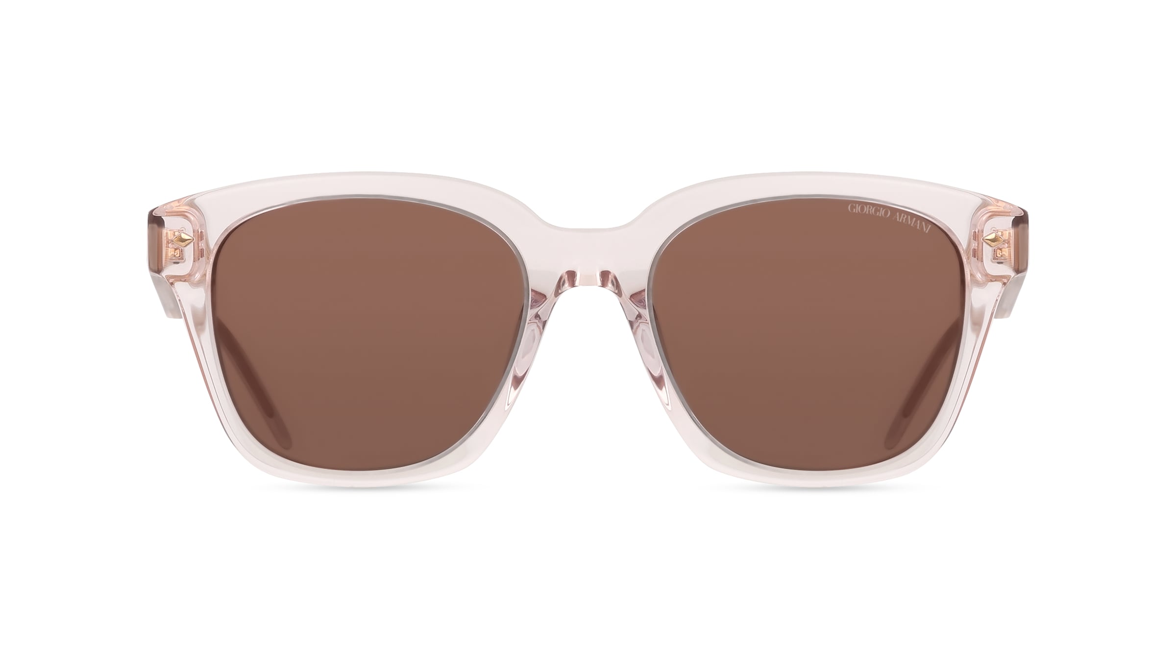 Giorgio Armani 0AR8210U Damen-Sonnenbrille Vollrand Quadratisch Acetat-Gestell, pink