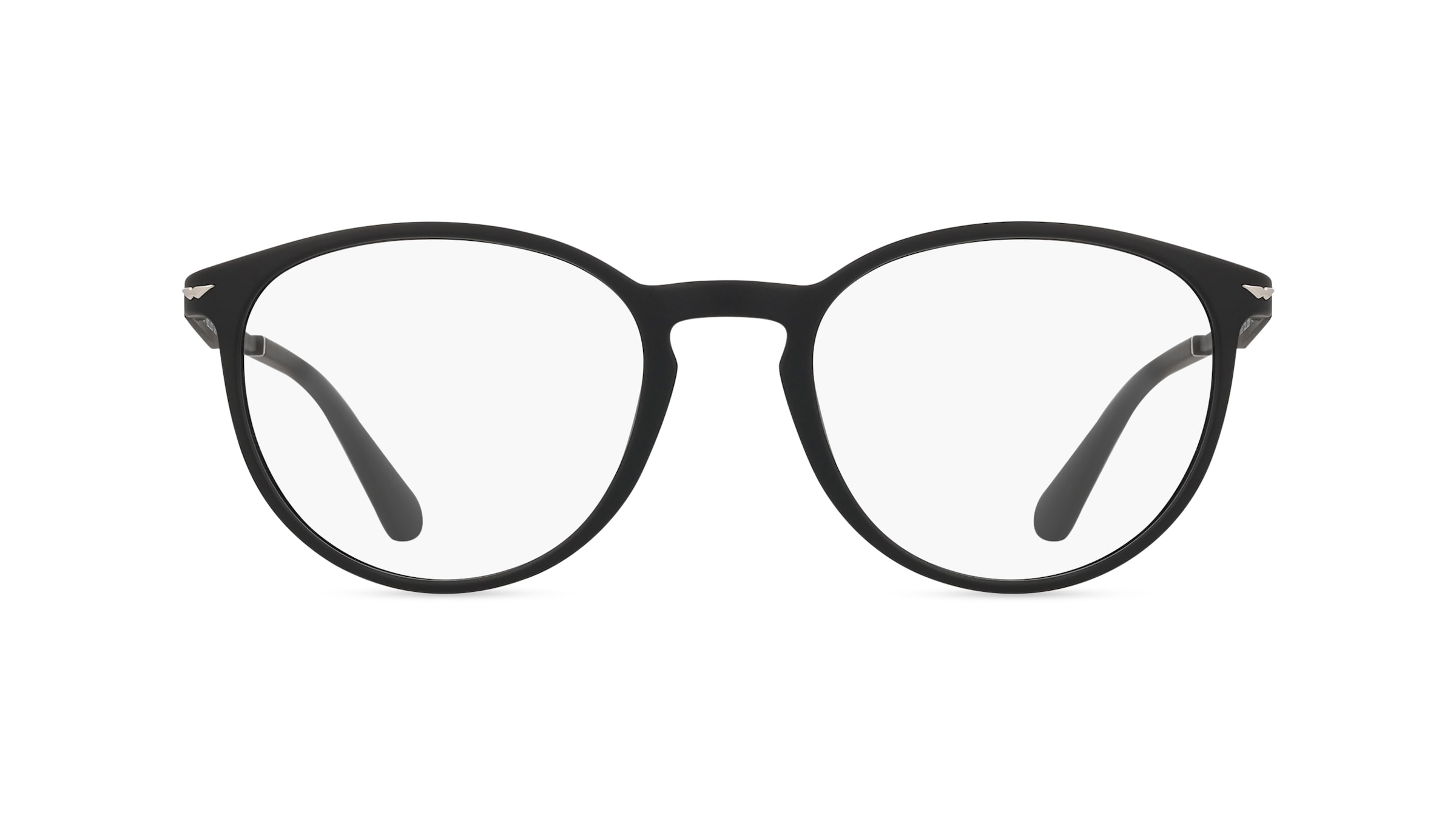 Police VPLL63 Herren-Brille inkl. Gläser Vollrand Panto Acetat-Gestell 52/19/145, schwarz