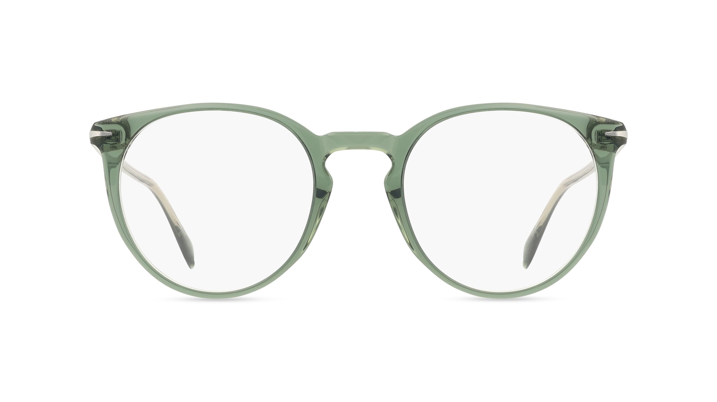 David Beckham DB1139 Herren-Brille inkl. Gläser Vollrand Panto Acetat-Gestell 49mm/22mm/150mm, grün