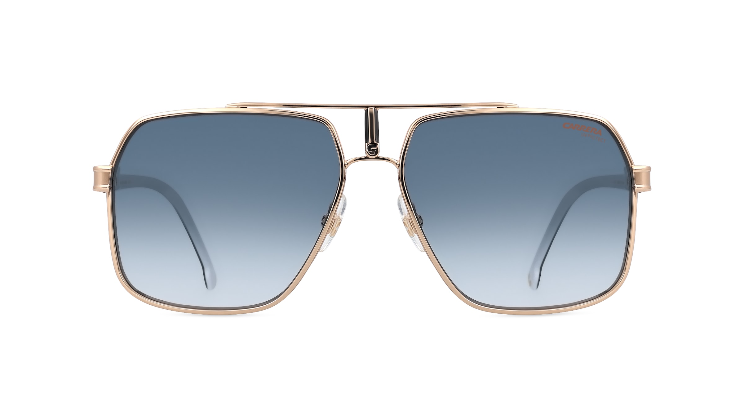 Carrera 1055/S Herren-Sonnenbrille Vollrand Pilot Metall-Gestell, gold