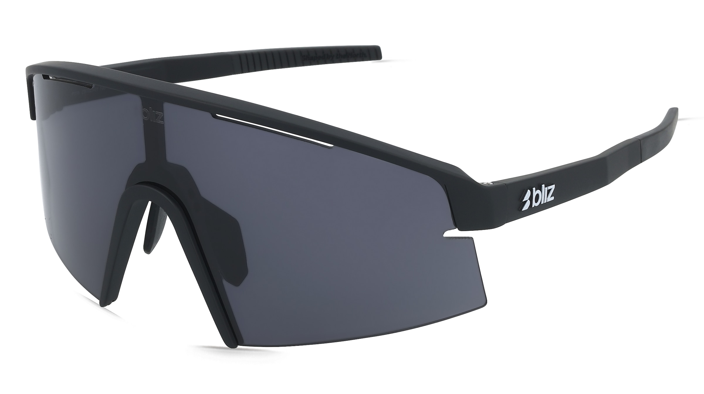 Bliz ZB7023 P006 Unisex-Sonnenbrille Randlos Geometrisch Kunststoff-Gestell, schwarz