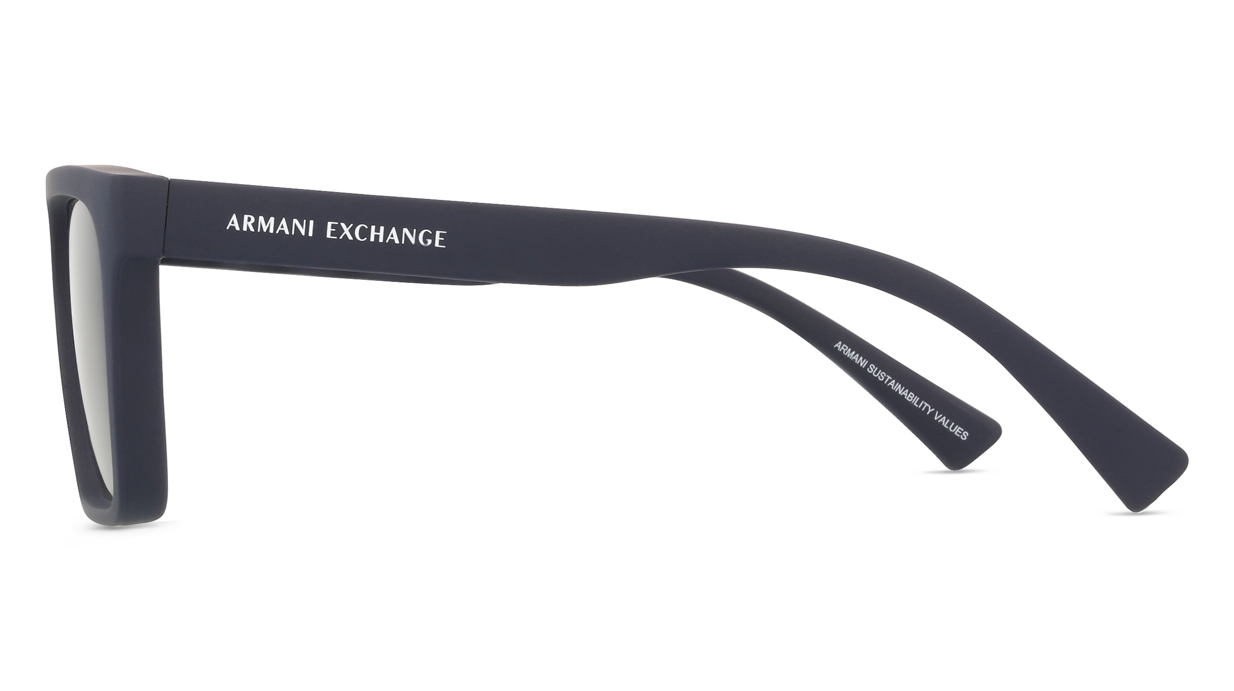 Thumbnail - Armani Exchange AX4147S Herren-Sonnenbrille Vollrand Quadratisch Kunststoff-Gestell, blau