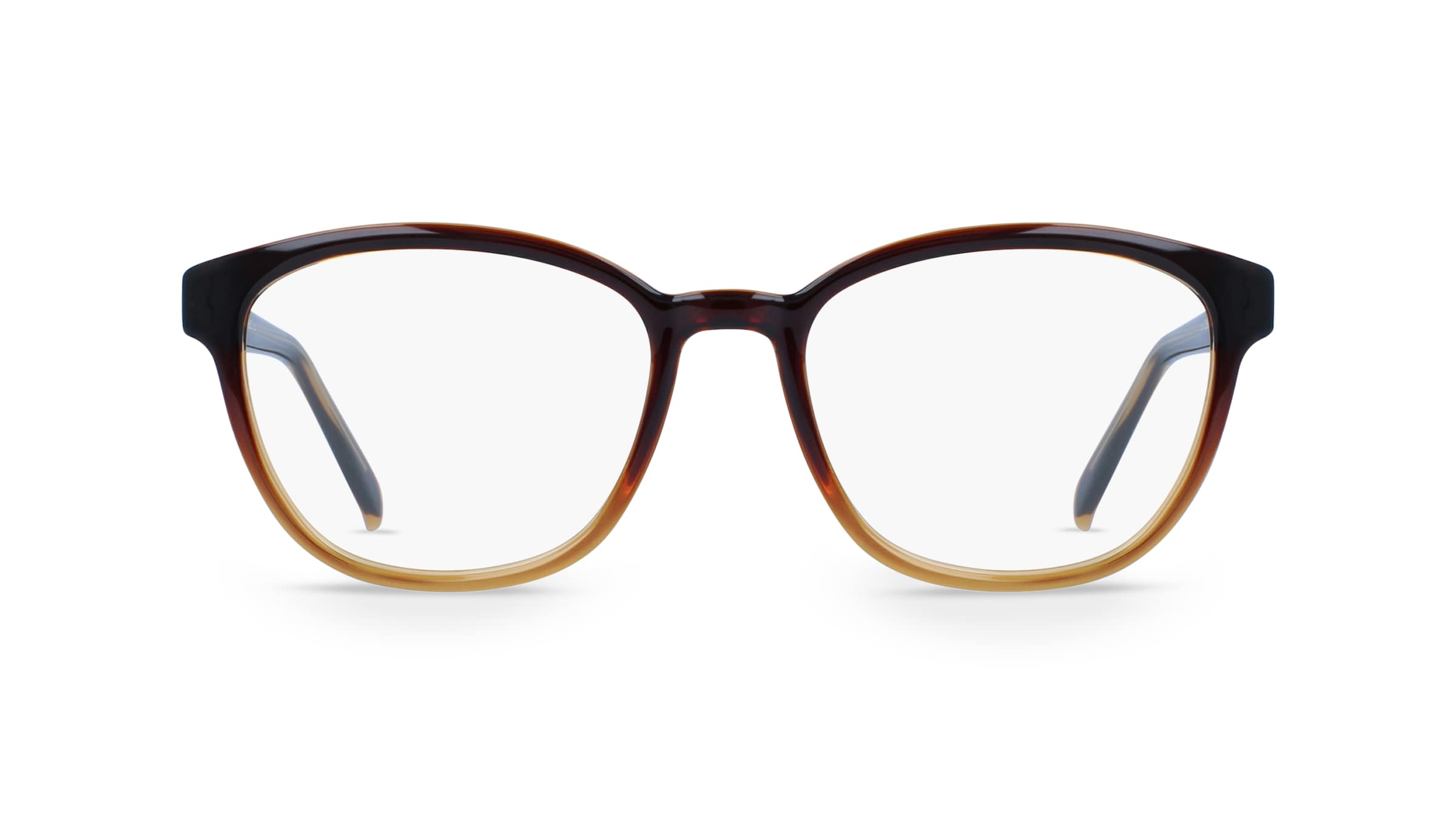 Fielmann MC 516 FA Damen-Brille inkl. Gläser Vollrand Butterfly Propionat-Gestell 51mm/17mm/140mm, braun