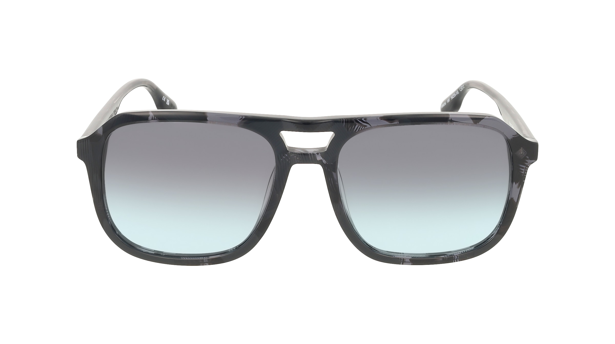 Scotch & Soda SS8036 Herren-Sonnenbrille Vollrand Quadratisch Acetat-Gestell, Schwarz