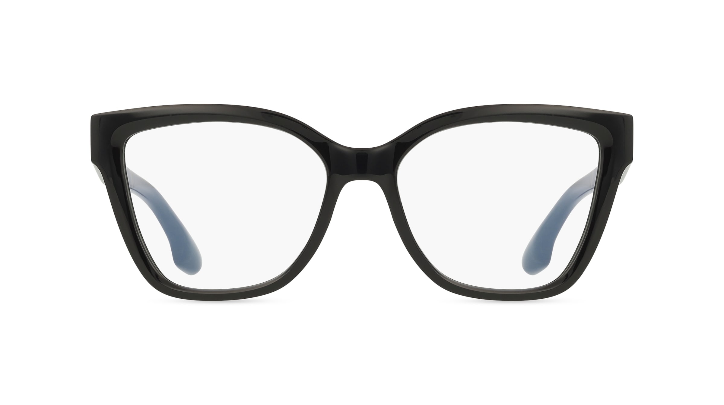 Victoria Beckham VB2652 Damen-Brille inkl. Gläser Vollrand Eckig Kunststoff-Gestell 55mm/16mm/140mm, schwarz