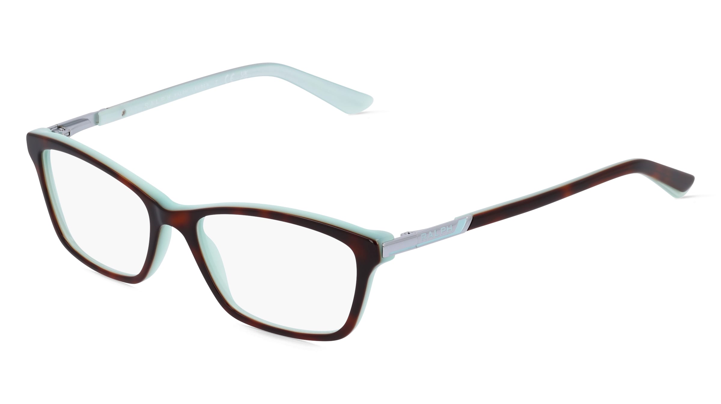 Ralph RA7044 Damen-Brille inkl. Gläser Vollrand Cat Eye Acetat-Gestell 52/16/135, Havanna
