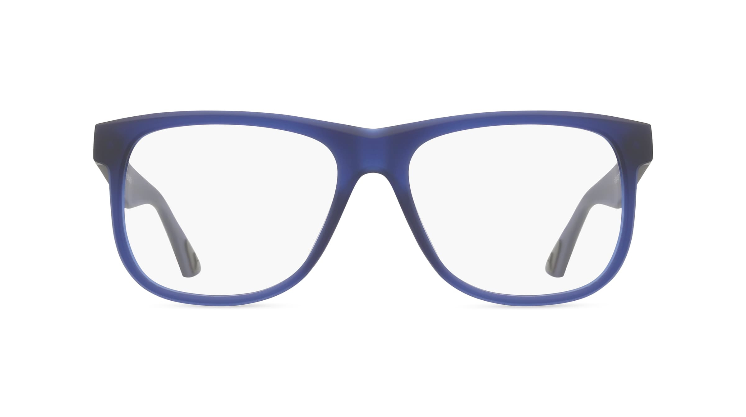 Puma PU0443O Herren-Brille inkl. Gläser Vollrand Eckig Kunststoff-Gestell 56mm/17mm/145mm, blau