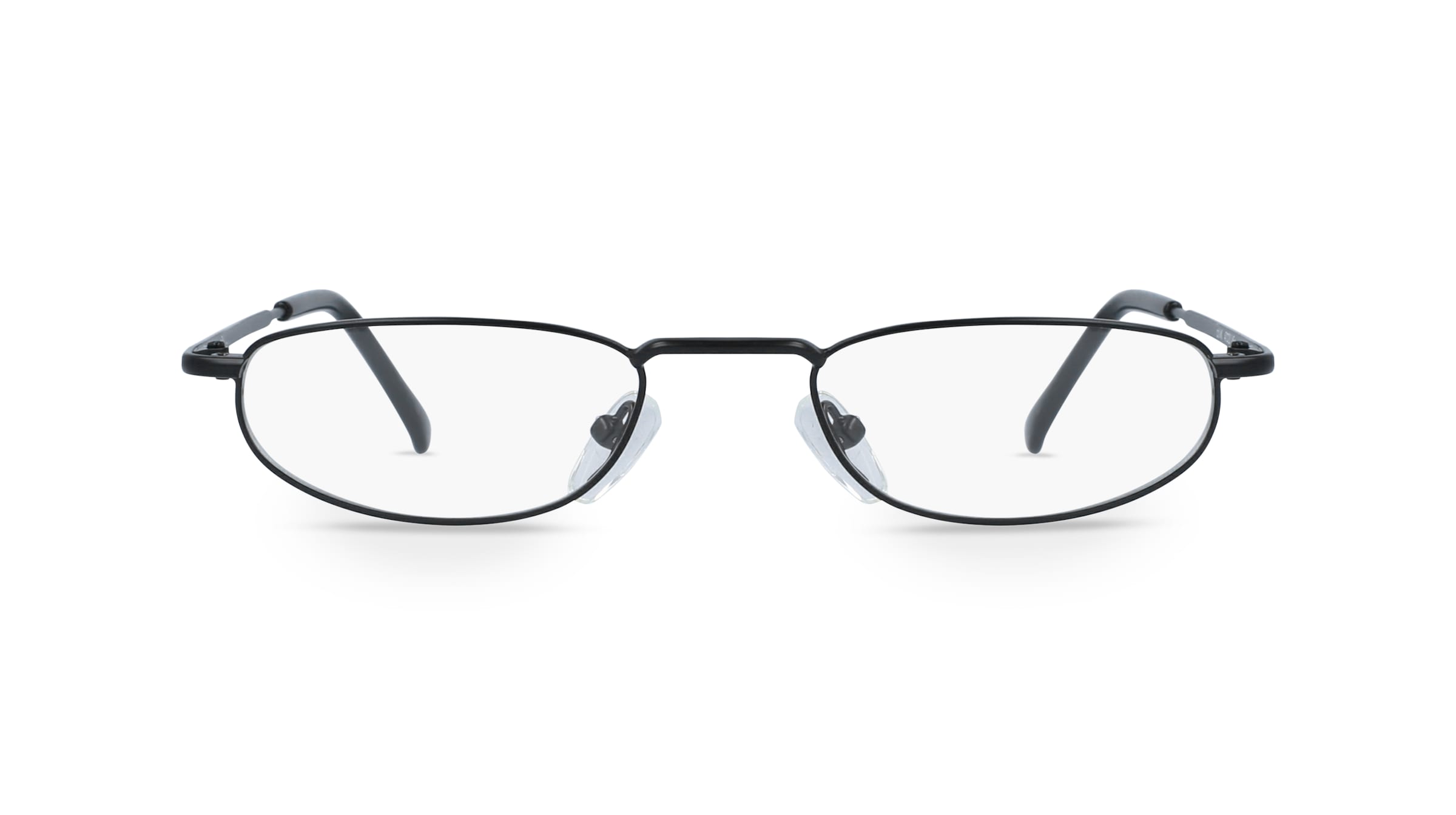 Fielmann MC 290 MOD CL Unisex-Brille inkl. Gläser Vollrand Schmal Metall-Gestell 47mm/20mm/145mm, schwarz