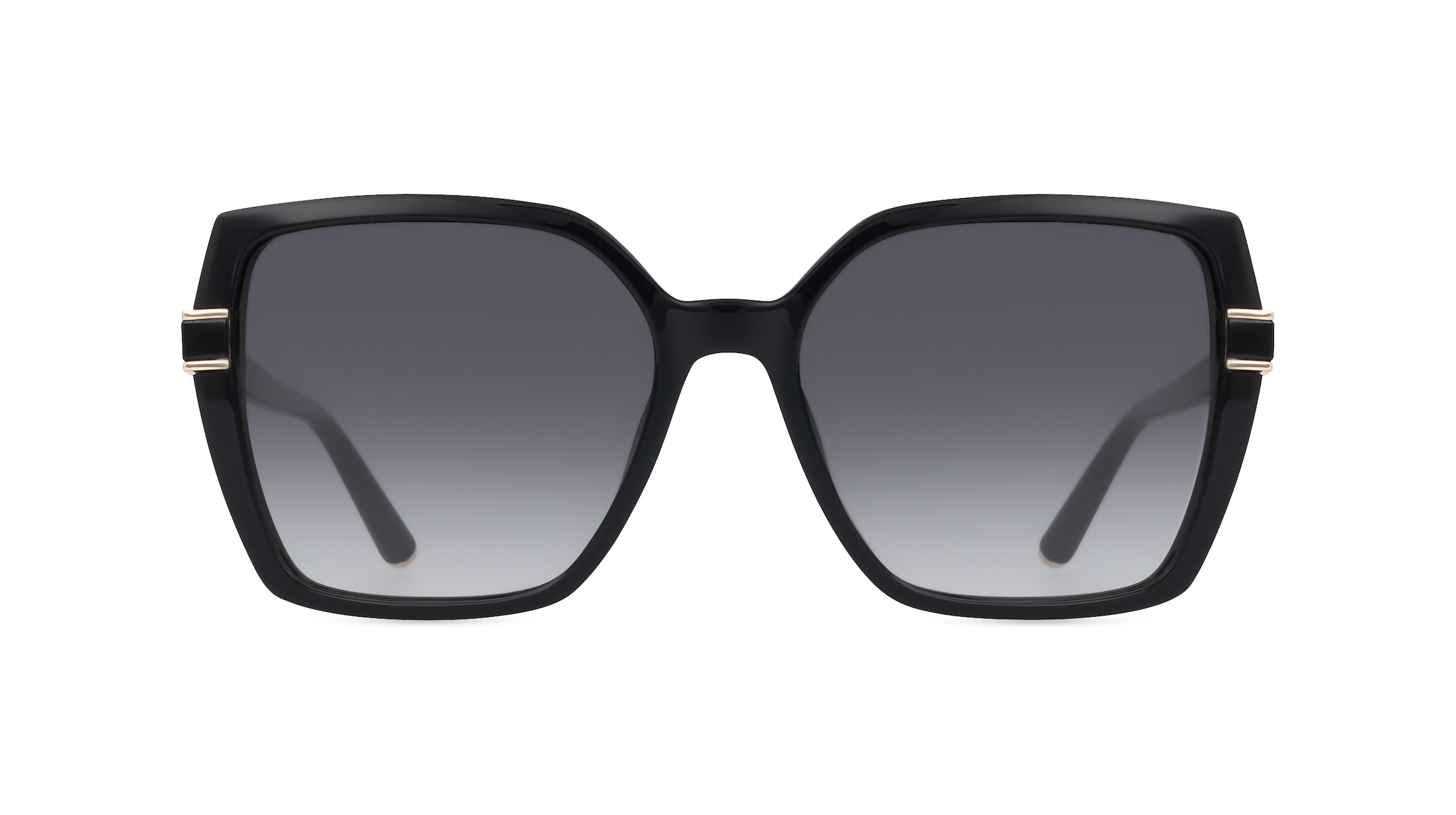 Escada ESCSESD90 Damen-Sonnenbrille Vollrand Eckig Acetat-Gestell, schwarz