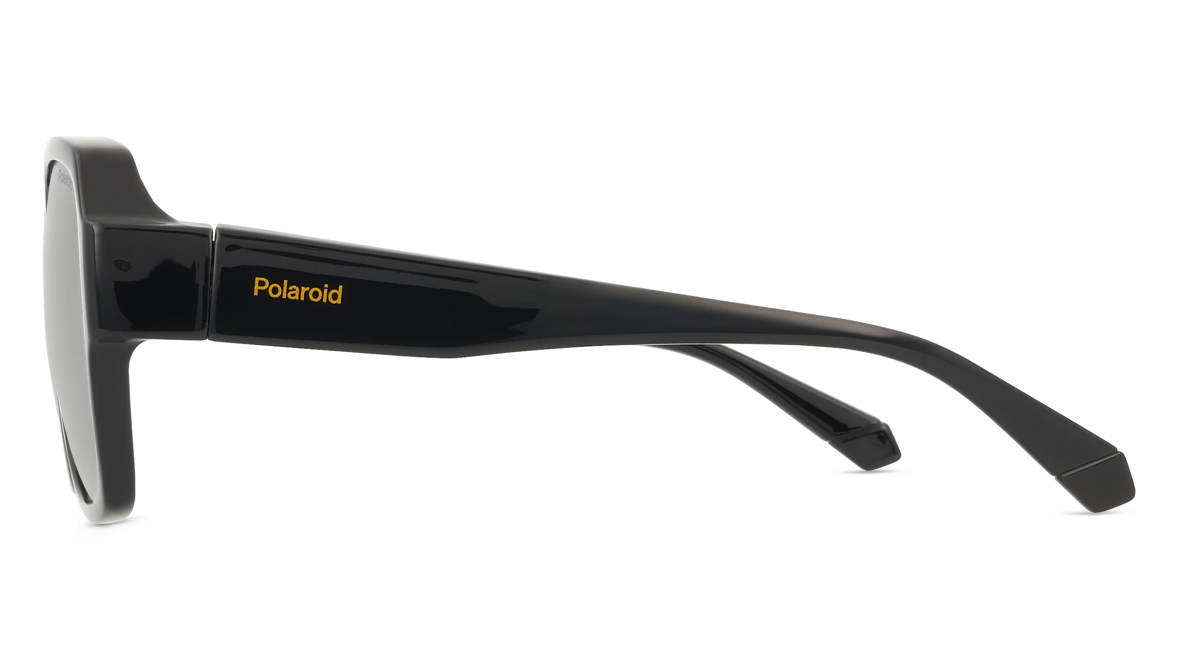 Thumbnail - Polaroid PLD 9021/S Fitover Unisex-Sonnenbrille Vollrand Quadratisch Kunststoff-Gestell, schwarz