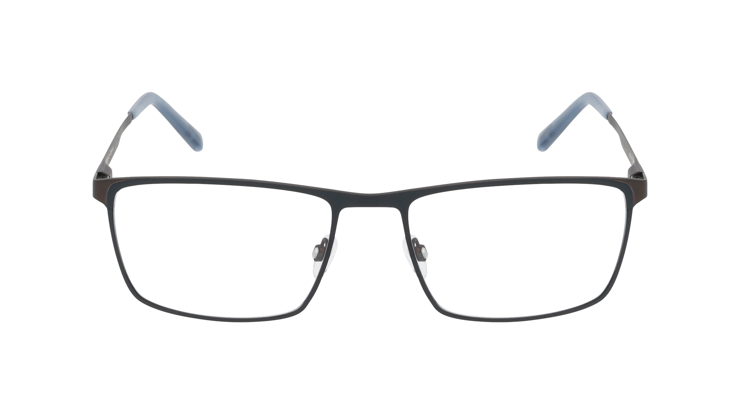 FREIGEIST 862064 Herren-Brille inkl. Gläser Vollrand Quadratisch Metall-Gestell 62/21/155, blau