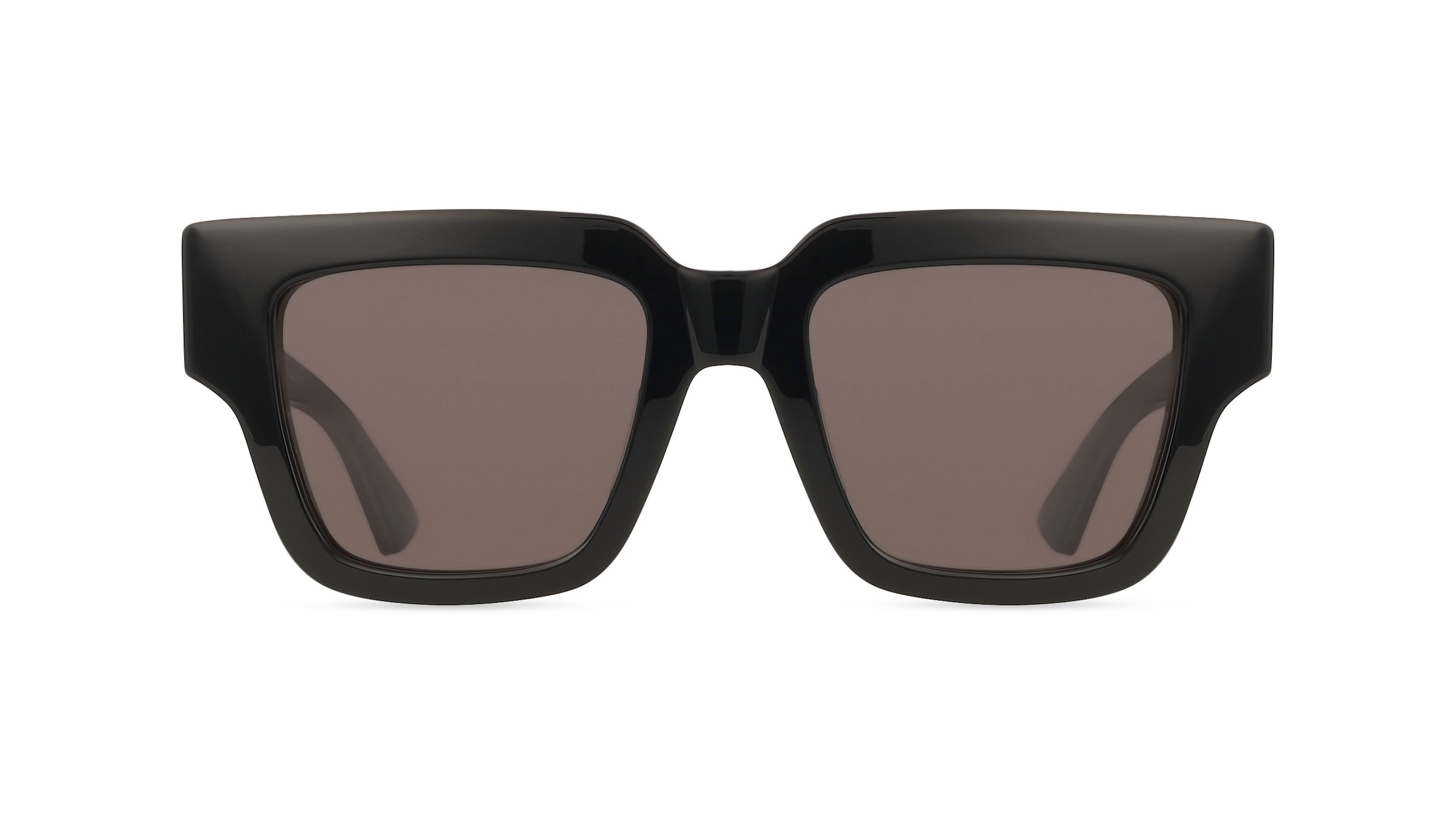 Bottega Veneta BV1276S Damen-Sonnenbrille Vollrand Eckig Recycled Acetat-Gestell, schwarz