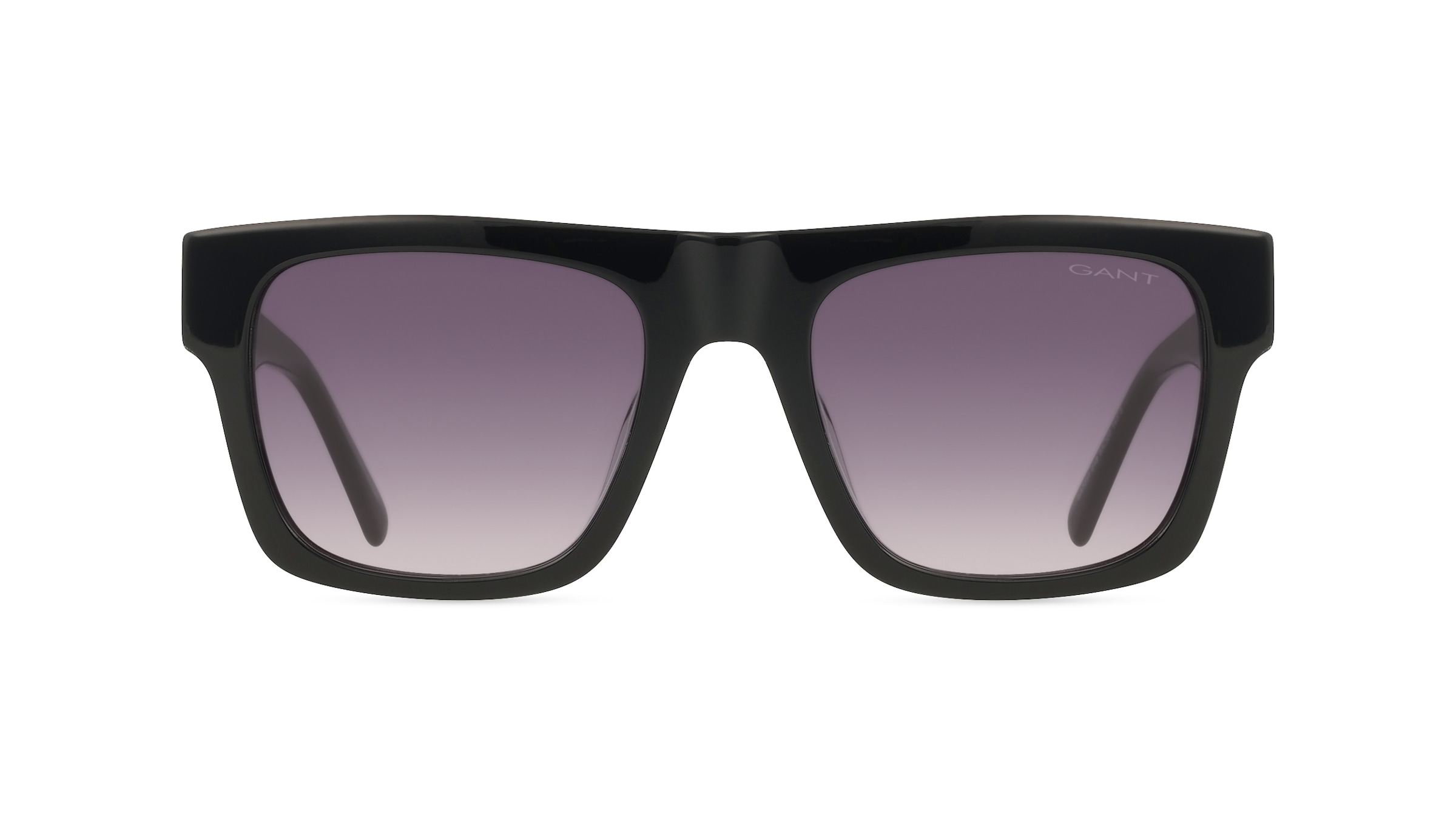 Gant GA7231 Herren-Sonnenbrille Vollrand Eckig Acetat-Gestell, schwarz