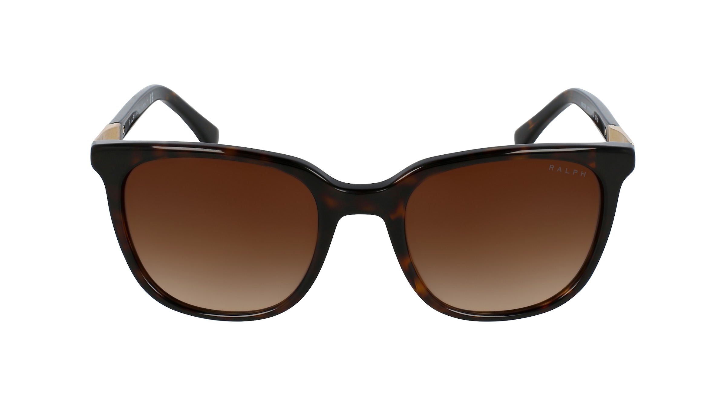 Ralph Lauren RA5206 Damen-Sonnenbrille Vollrand Eckig Acetat-Gestell, Havanna