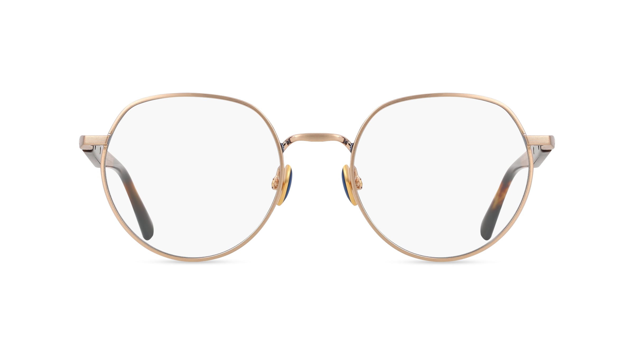 Scotch & Soda 3028 Unisex-Brille inkl. Gläser Vollrand Rund Metall-Gestell 50mm/20mm/135mm, gold