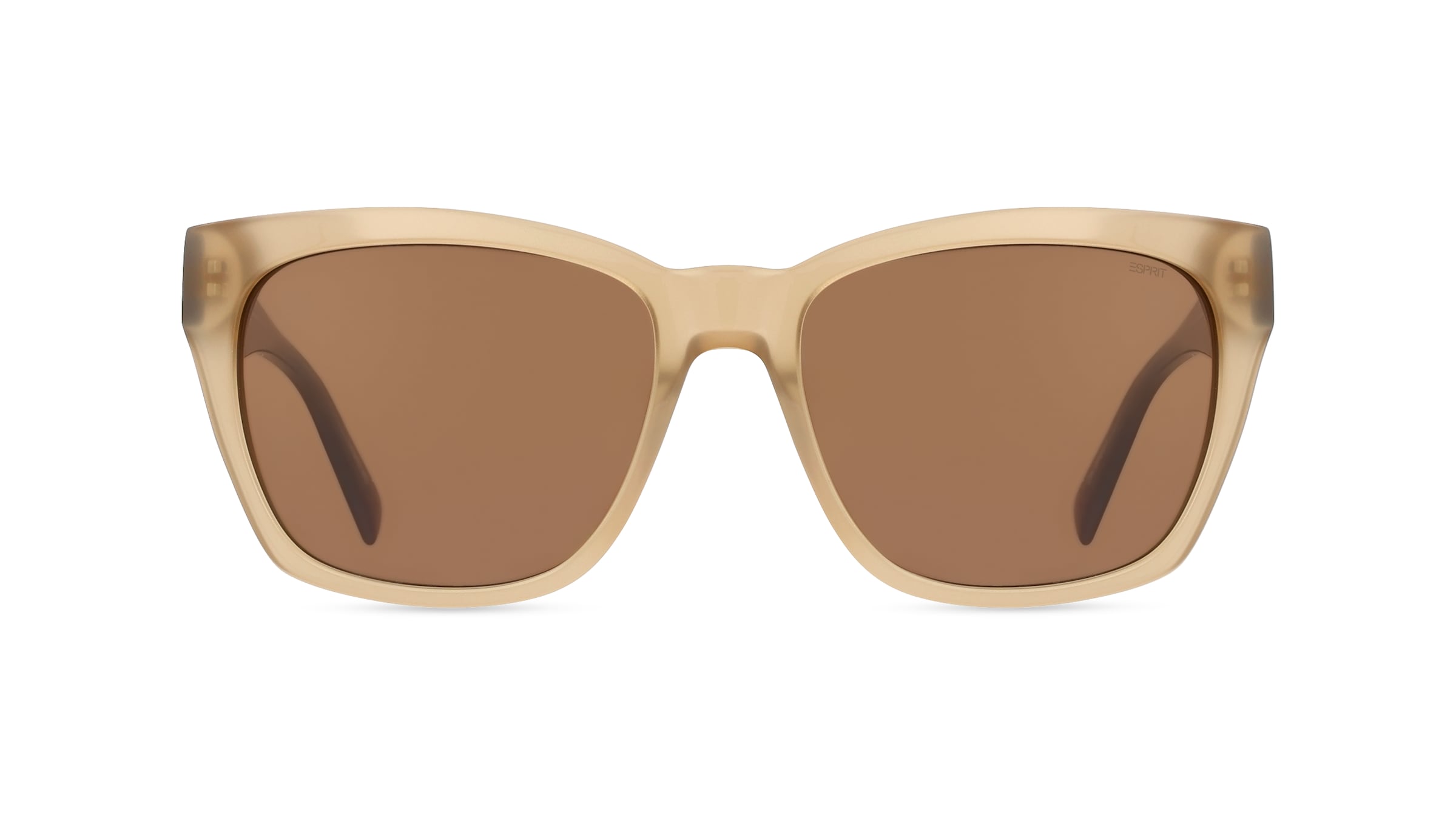Esprit 40111 Damen-Sonnenbrille Vollrand Eckig Acetat-Gestell, gelb