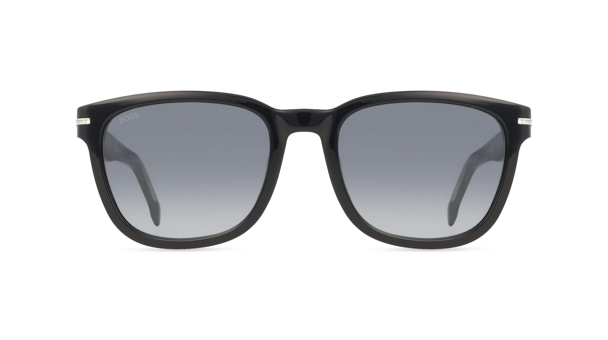 Boss 1722/G/S Herren-Sonnenbrille Vollrand Eckig Acetat-Gestell, schwarz