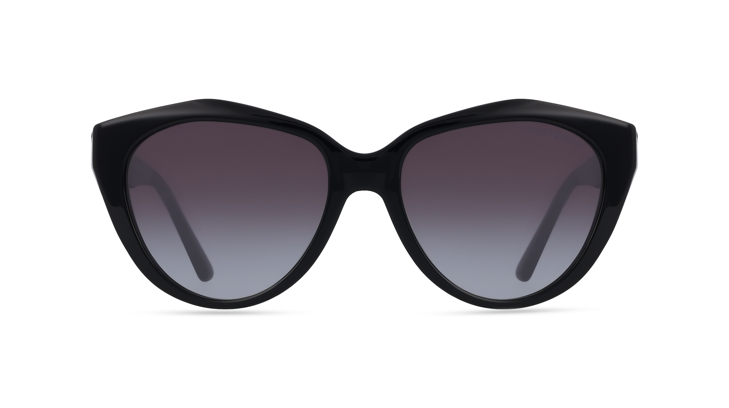 Emporio Armani EA 4178 Damen-Sonnenbrille Vollrand Butterfly Kunststoff-Gestell, schwarz