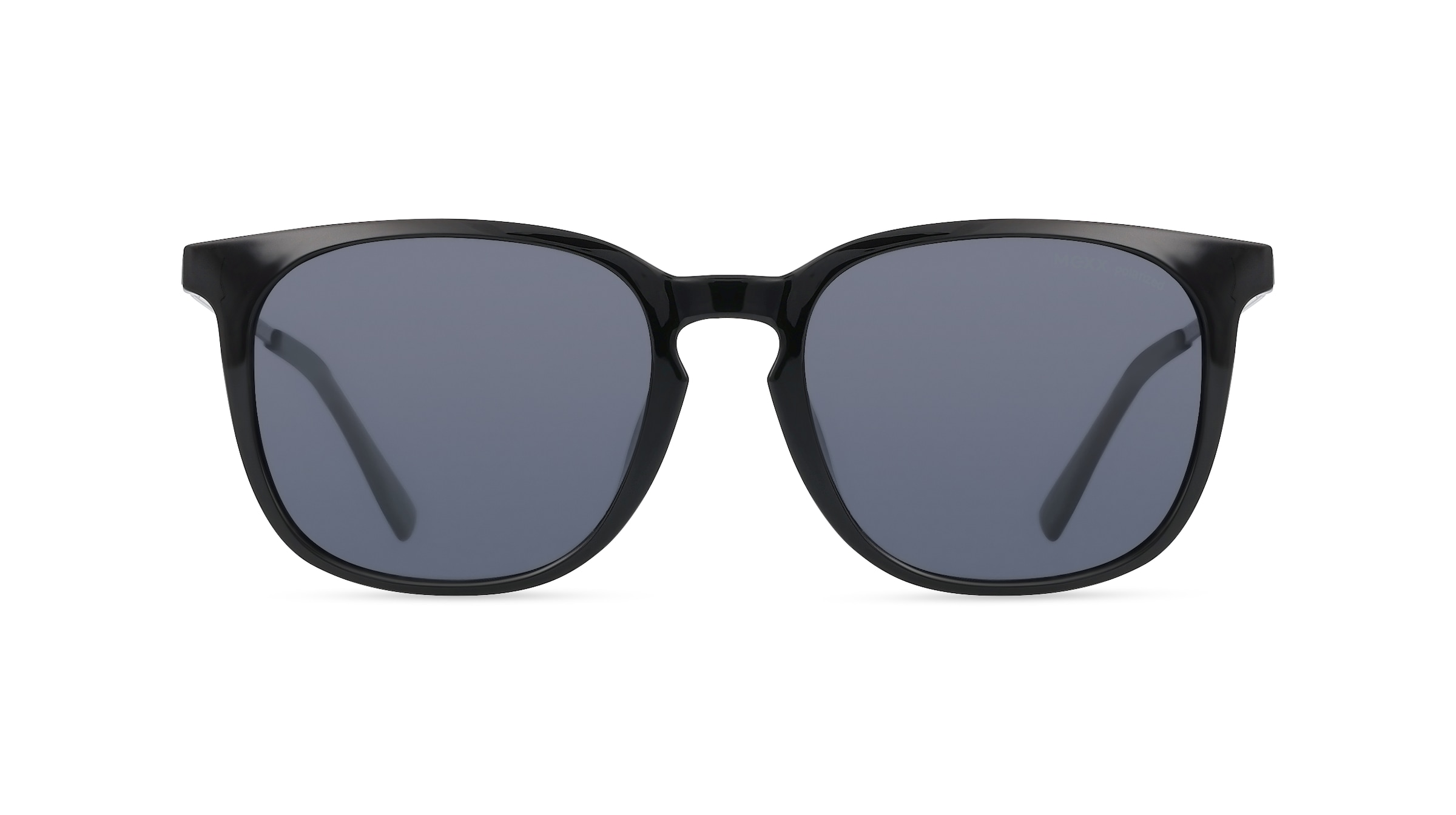 Mexx Eyes 6508 Herren-Sonnenbrille Vollrand Oval Kunststoff-Gestell, schwarz