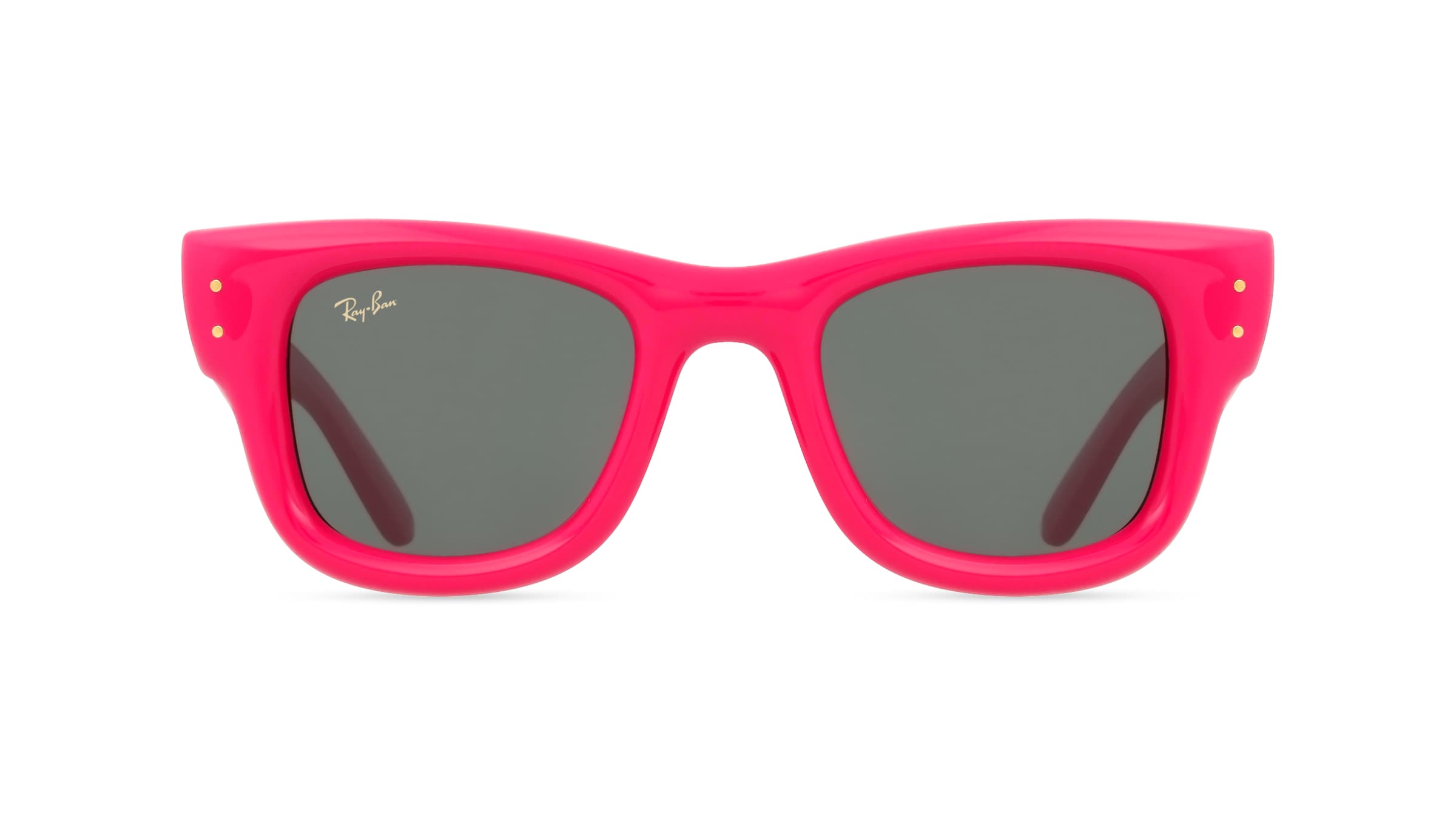 Ray-Ban RB4940 WAYFARER PUFFER Unisex-Sonnenbrille Vollrand Quadratisch Kunststoff-Gestell, lila