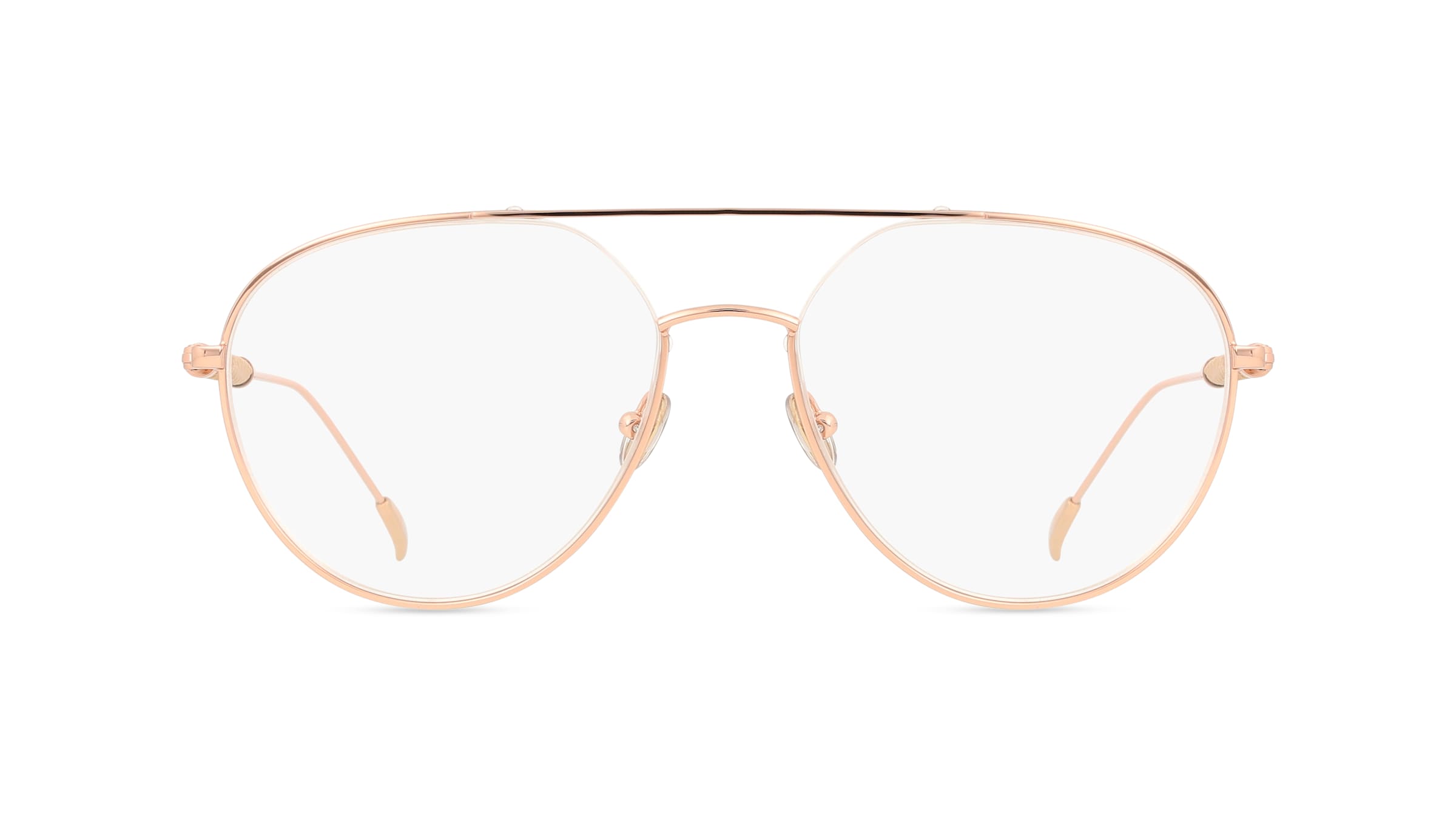 Tod's TO5277 Unisex-Brille inkl. Gläser Vollrand Pilot Metall-Gestell 56mm/17mm/145mm, pink