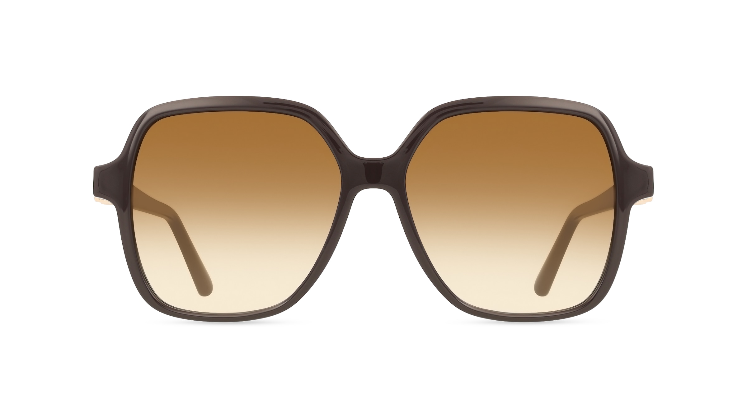 Ferragamo SF1083S Damen-Sonnenbrille Vollrand Eckig Kunststoff-Gestell, Braun