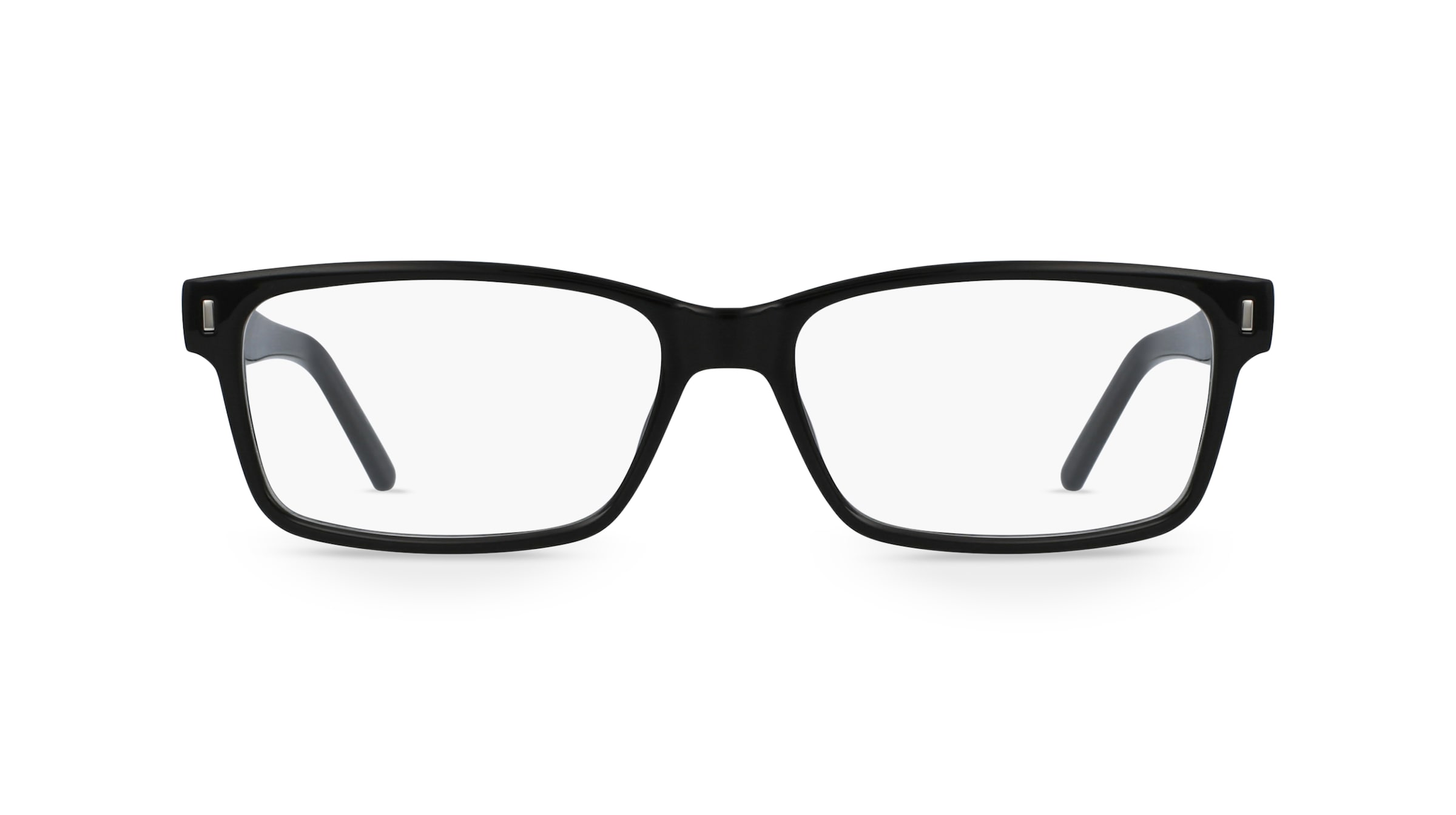 Fielmann LD 007 FLEX CL Herren-Brille inkl. Gläser Vollrand Eckig Propionat-Gestell 53mm/15mm/140mm, schwarz