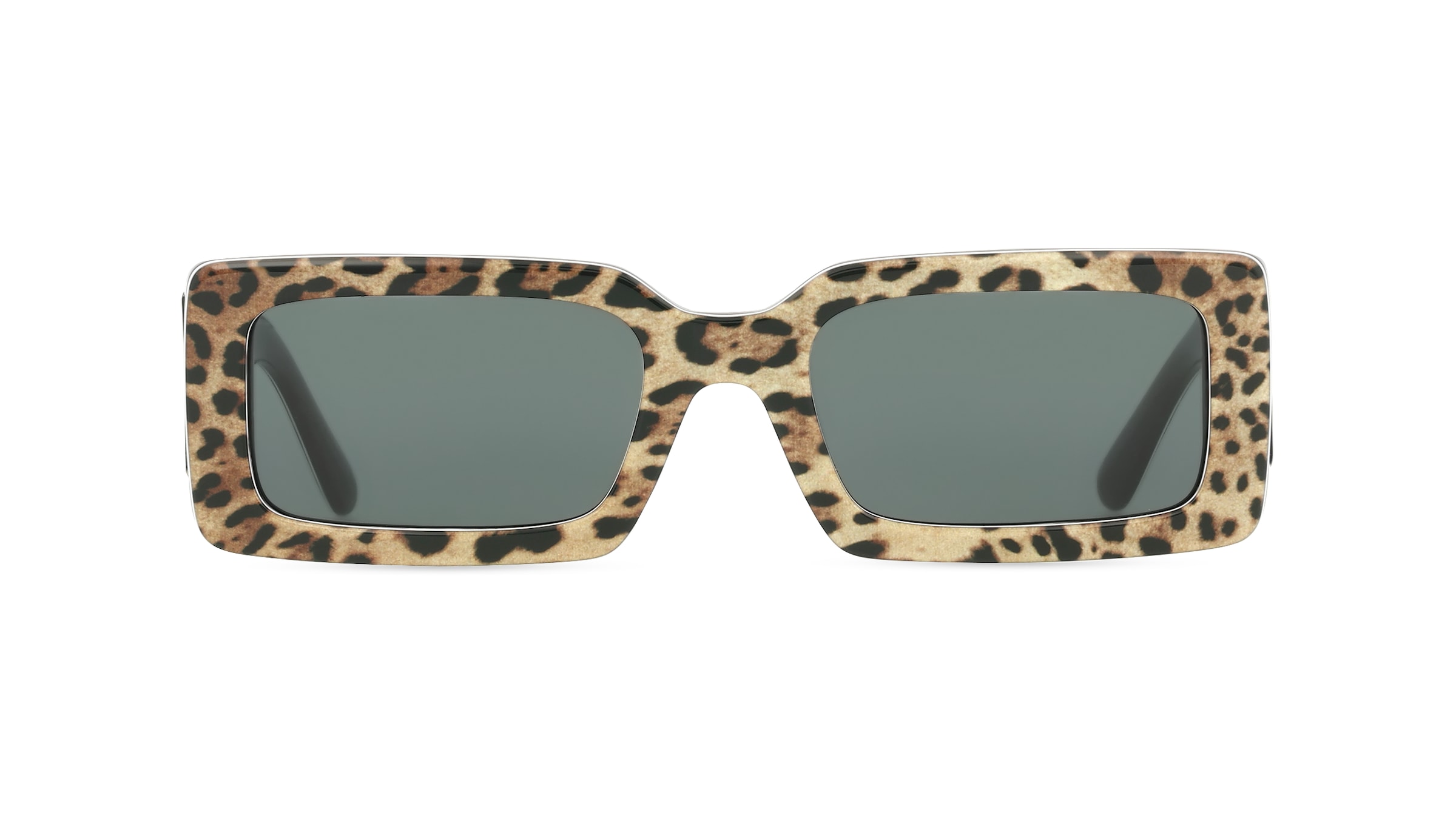 Dolce&amp;Gabbana DG4416 Damen-Sonnenbrille Vollrand Quadratisch Acetat-Gestell, Schwarz