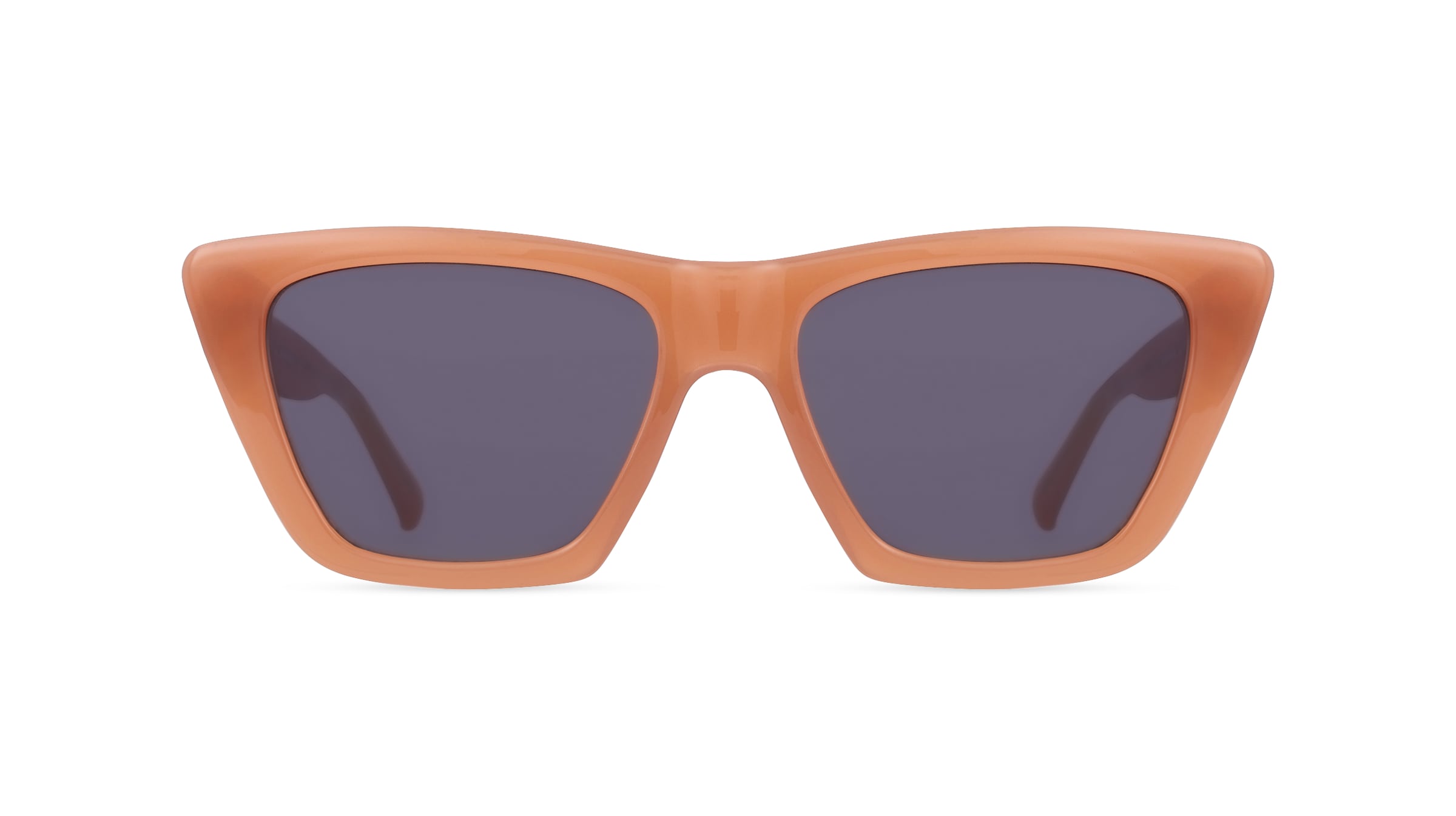 Fielmann MI 045 SUN FA Damen-Sonnenbrille Vollrand Butterfly Acetat-Gestell, orange