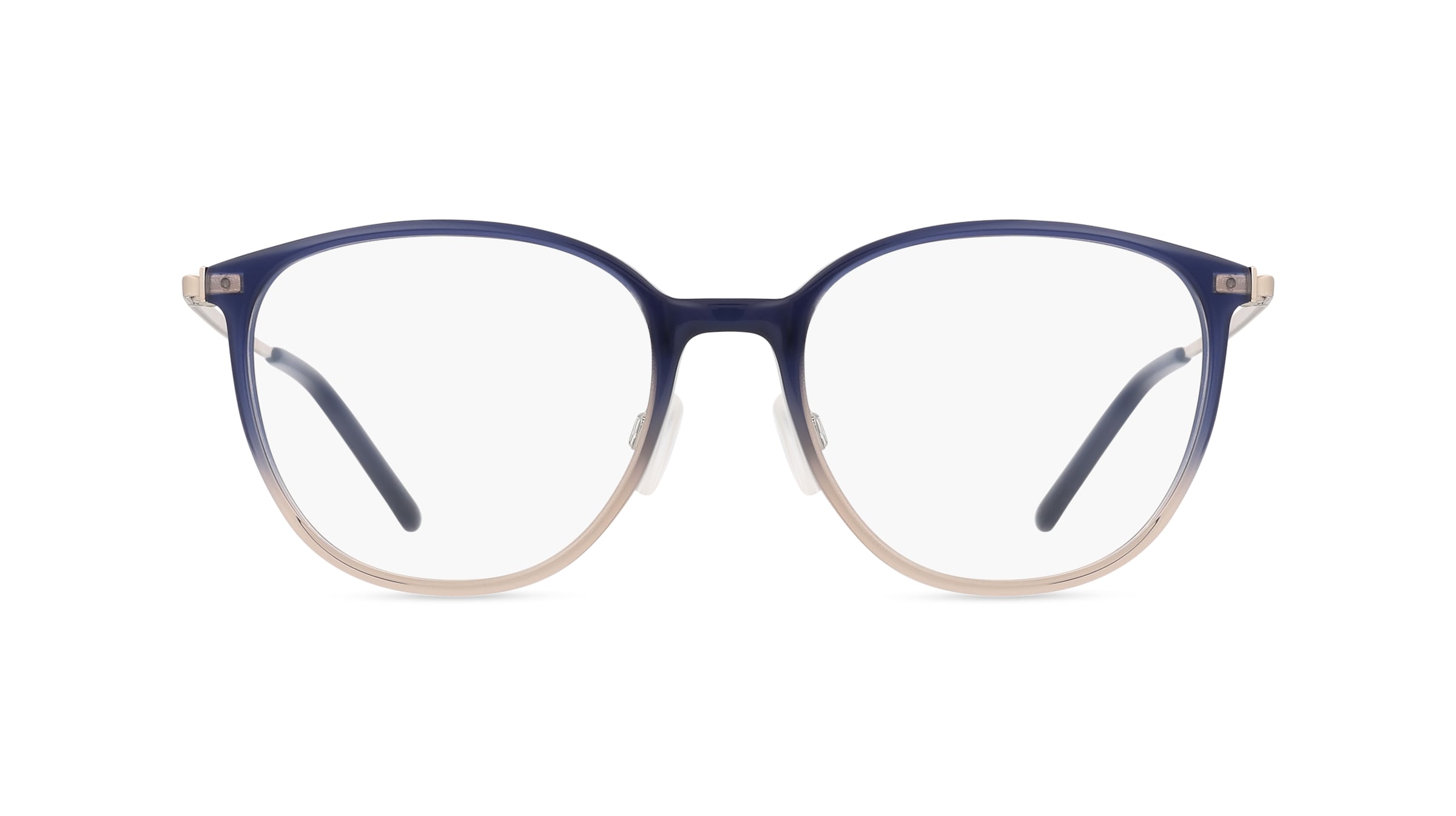 Fielmann BD 560 CL Damen-Brille inkl. Gläser Vollrand Oval Acetat-Gestell 53mm/17mm/140mm, blau