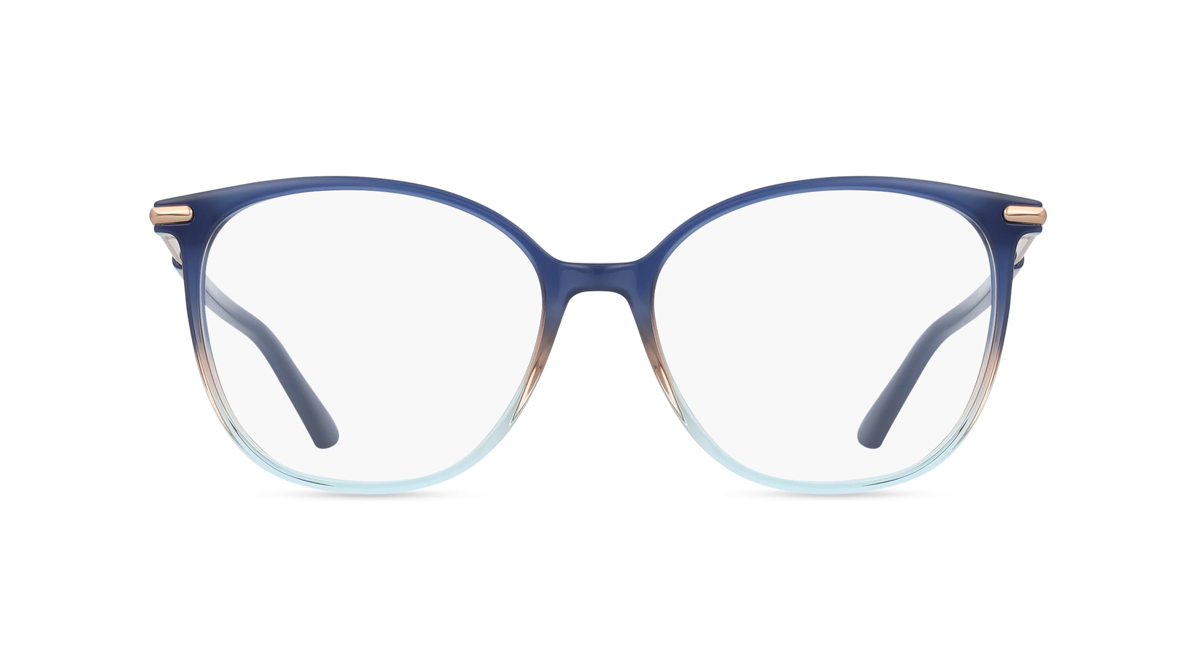 Mexx Eyes 2594 Damen-Brille inkl. Gläser Vollrand Eckig Kunststoff-Gestell 54/16/140, blau