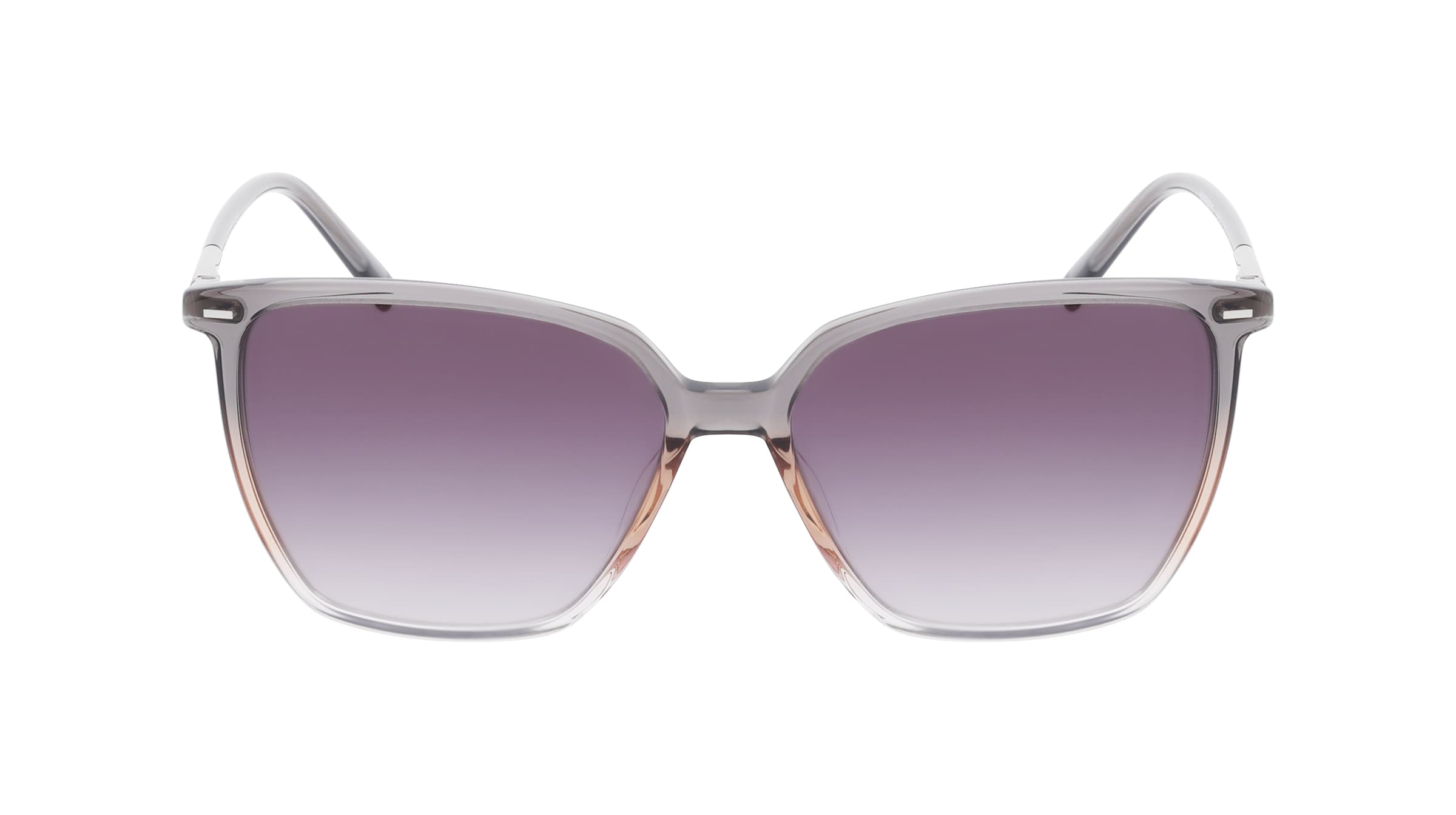HUMPHREY´S eyewear 585349 Damen-Sonnenbrille Vollrand Cat Eye Acetat-Gestell, Grau
